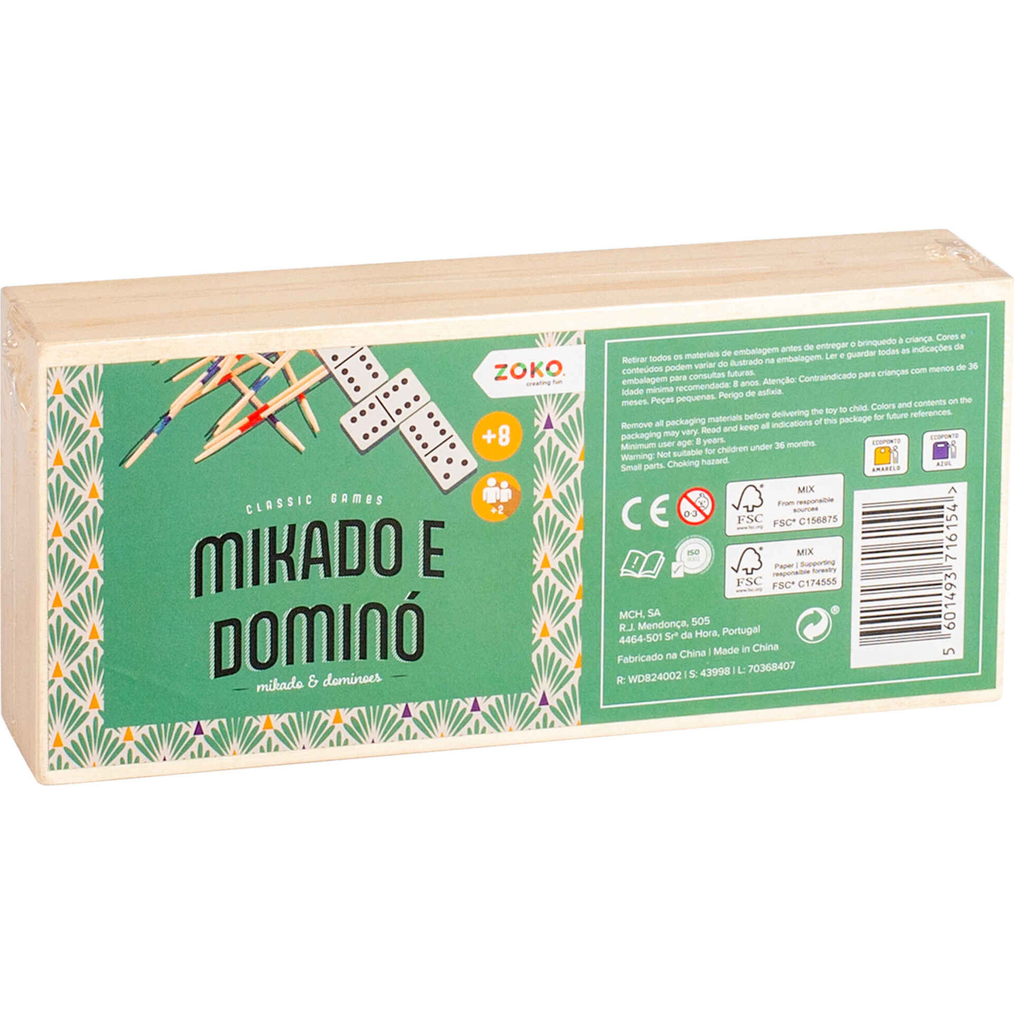 Mikado e Dominó