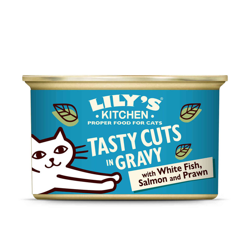 Comida Húmida para Gato Adulto Tasty Cuts Peixe Lily's Kitchen