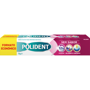 Creme Fixador Próteses Dentárias sem Sabor Polident