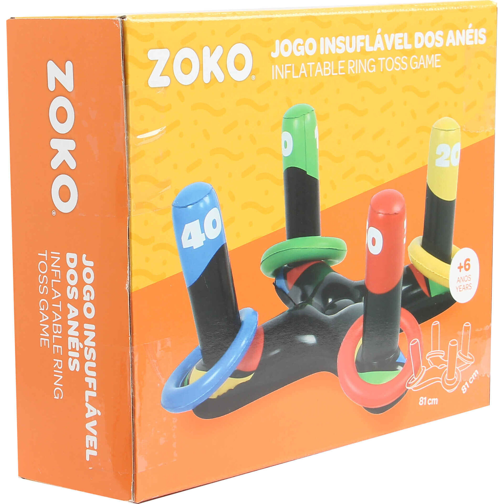 Jogo Insuflável dos Anéis 81x40,5 cm