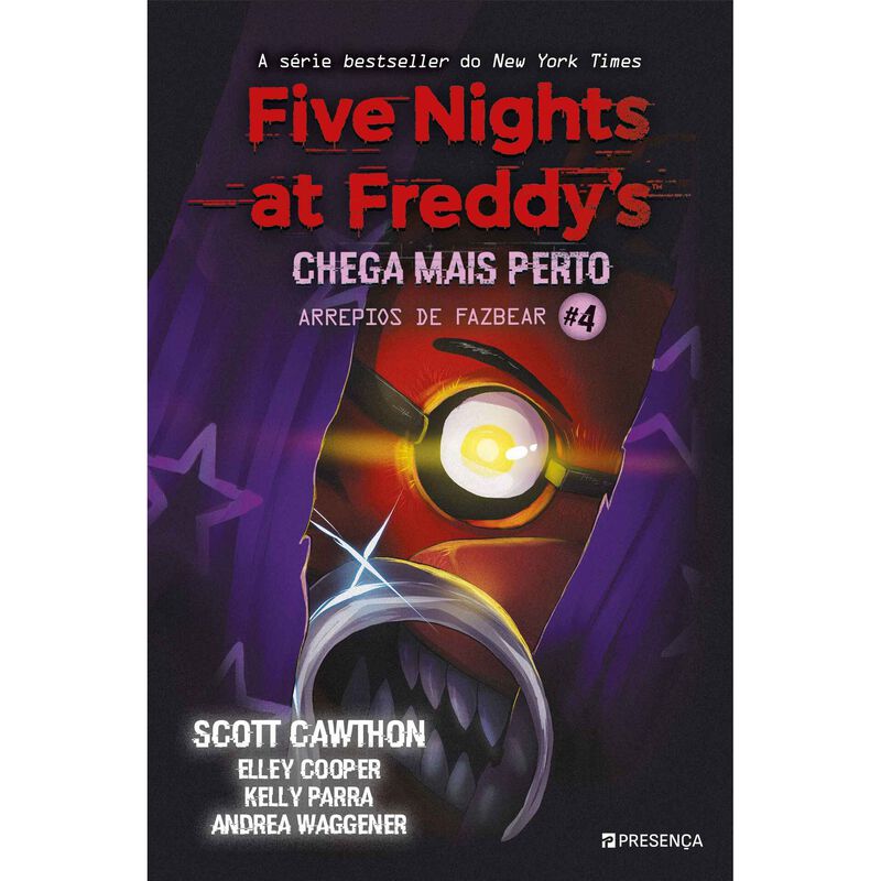 Five Nights at Freddy's - Arrepios de Fazbear (Livro 4) de Scott Cawthon, Elley Cooper e Andrea Waggener