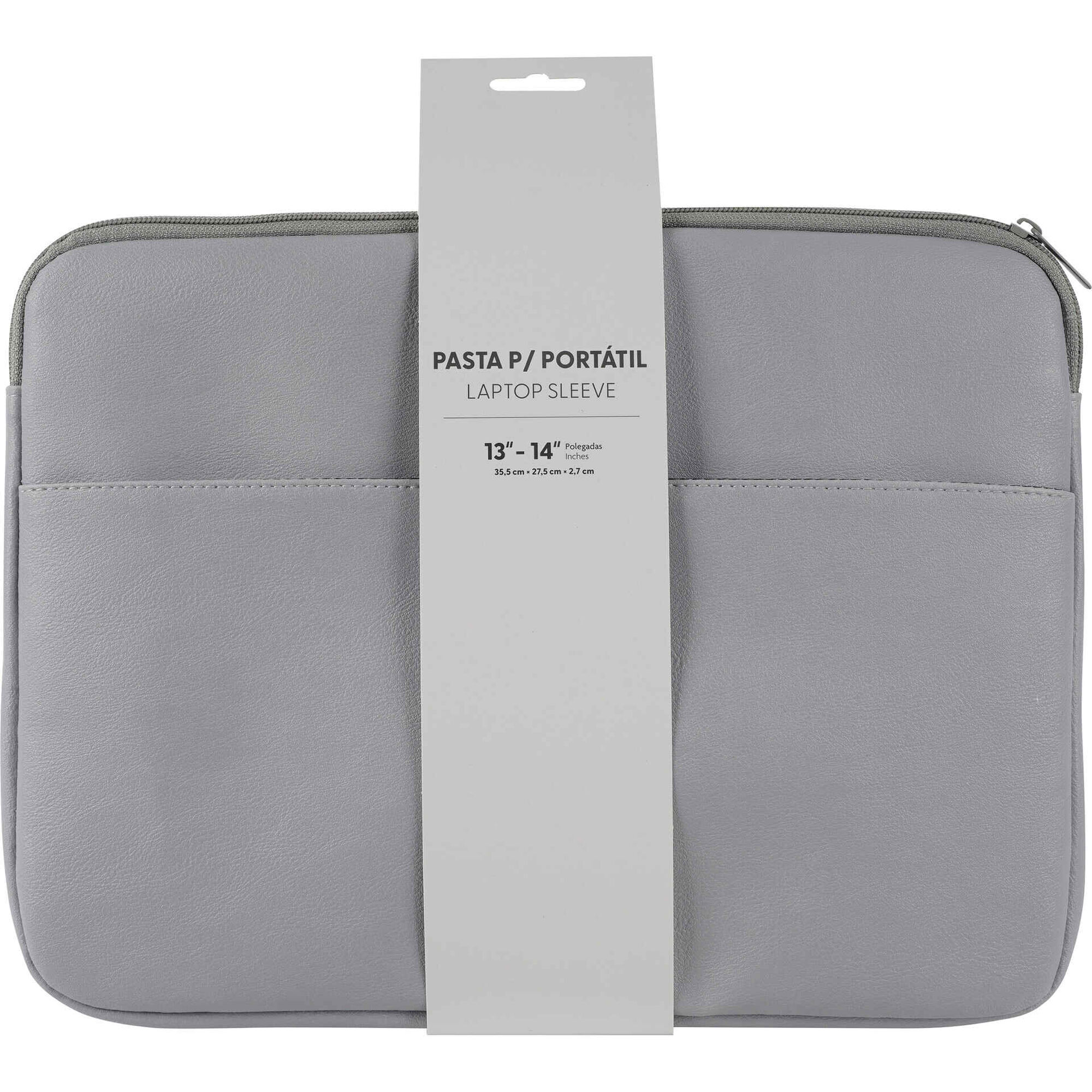 Pasta para Port&aacute;til Office Prime Cinza