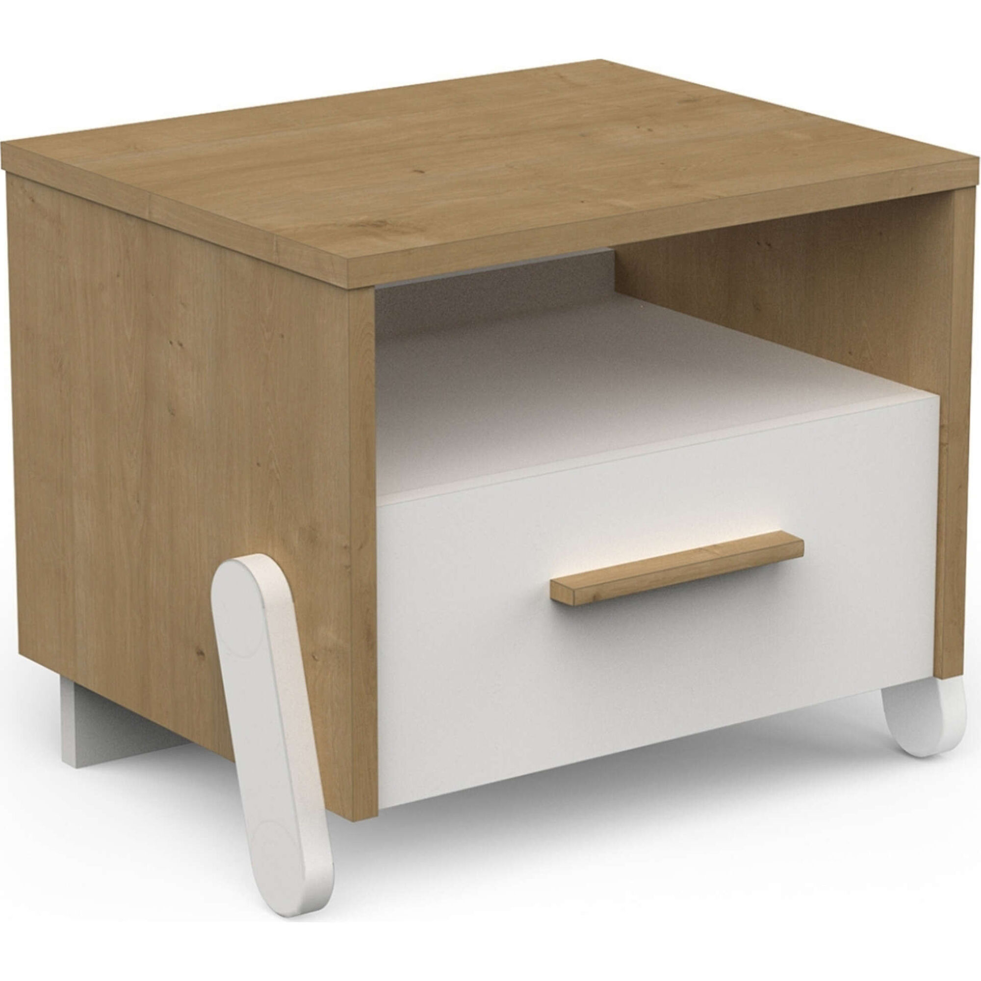 Mesa de Cabeceira 39x33x34cm Naili Twinko