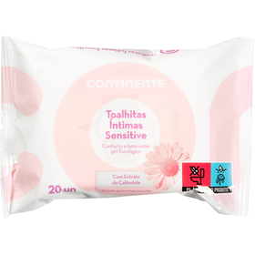 Toalhitas Íntimas Sensitive Toalhitas Íntimas Sensitive