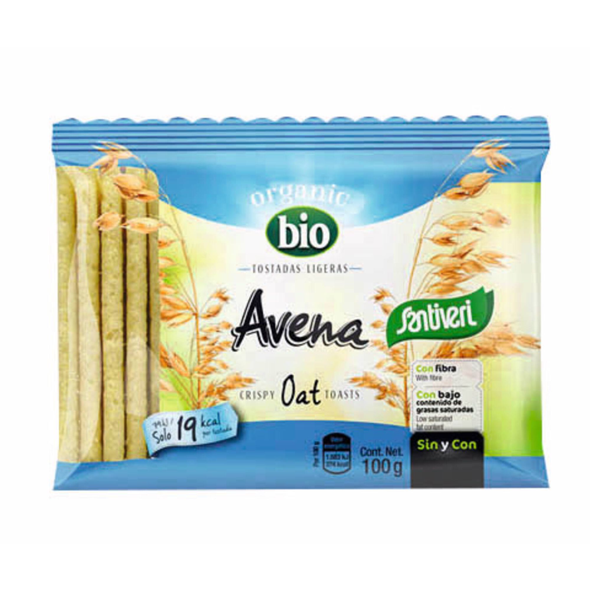 Tostas de Aveia Biológicas Tostas de Aveia Biológicas