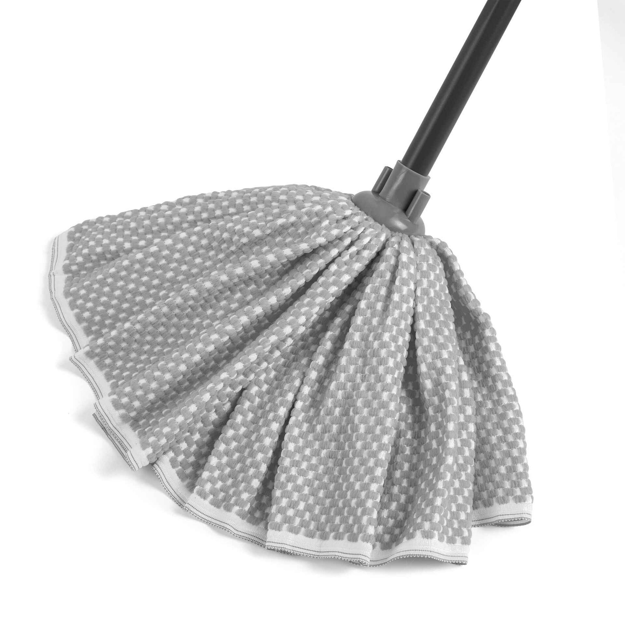 Recarga Esfregona Pano Microfibra Cinza