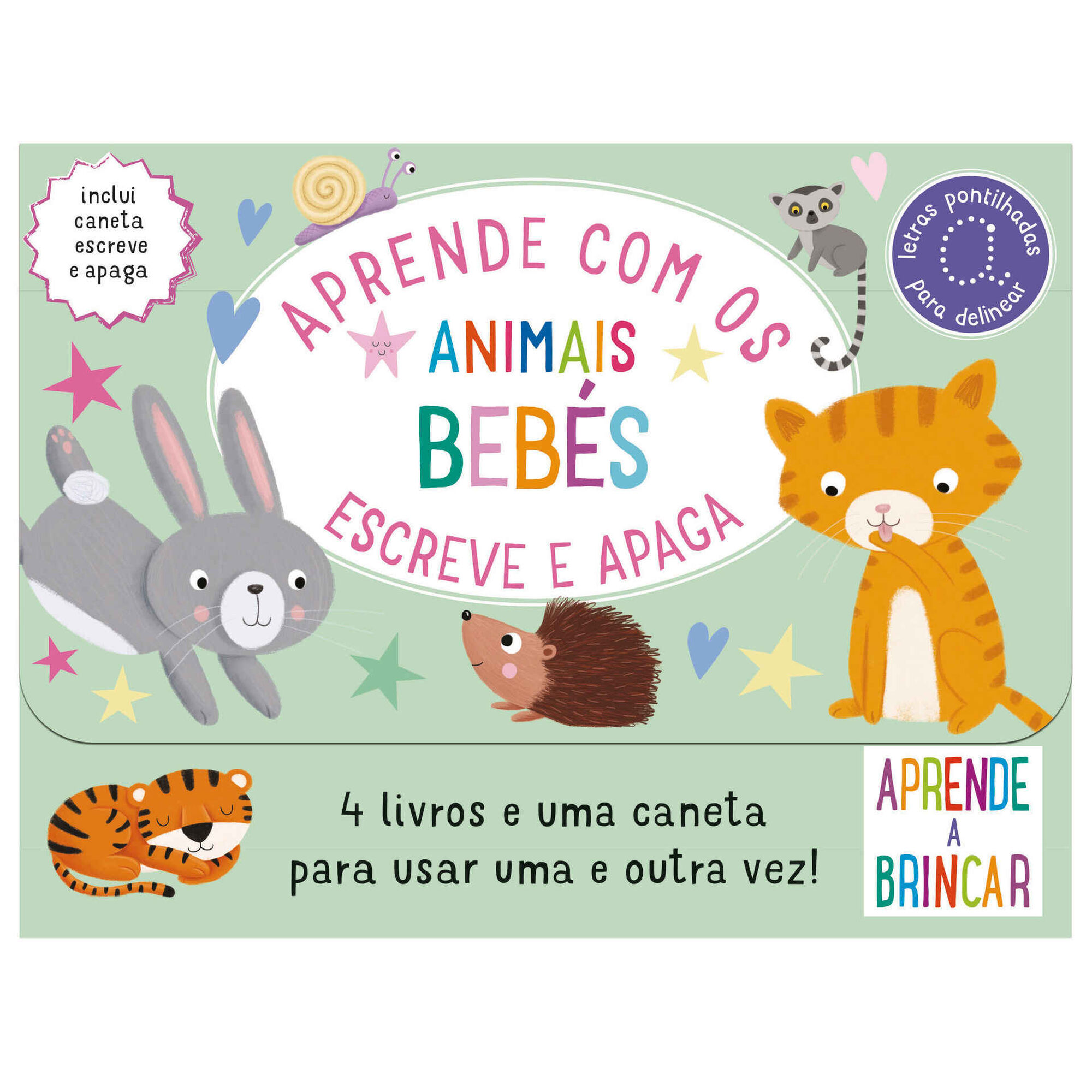 Escreve e Apaga - Aprende com os Animais Bebés Escreve e Apaga - Aprende com os Animais Bebés