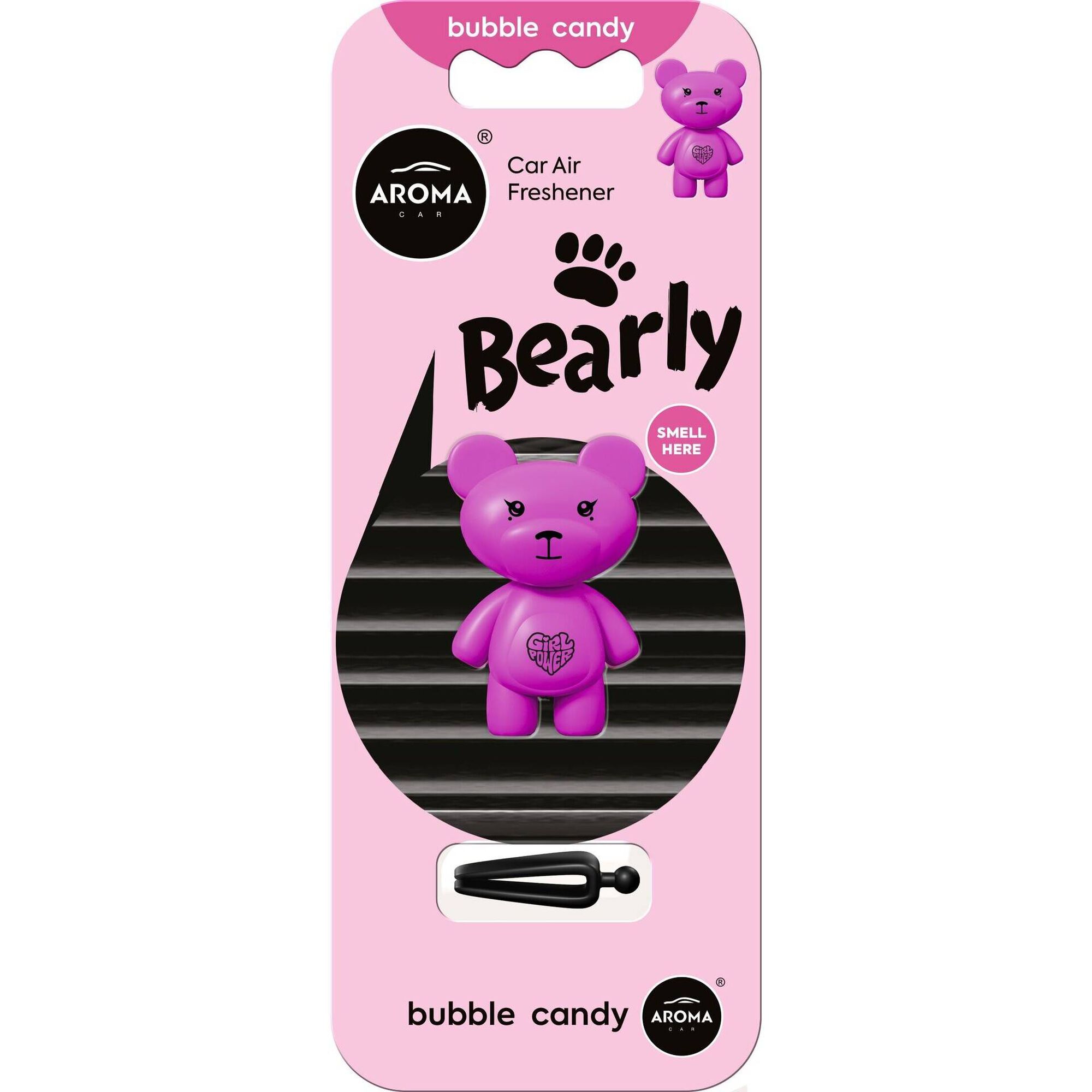Ambientador Bearly Bubble Candy Aroma Car