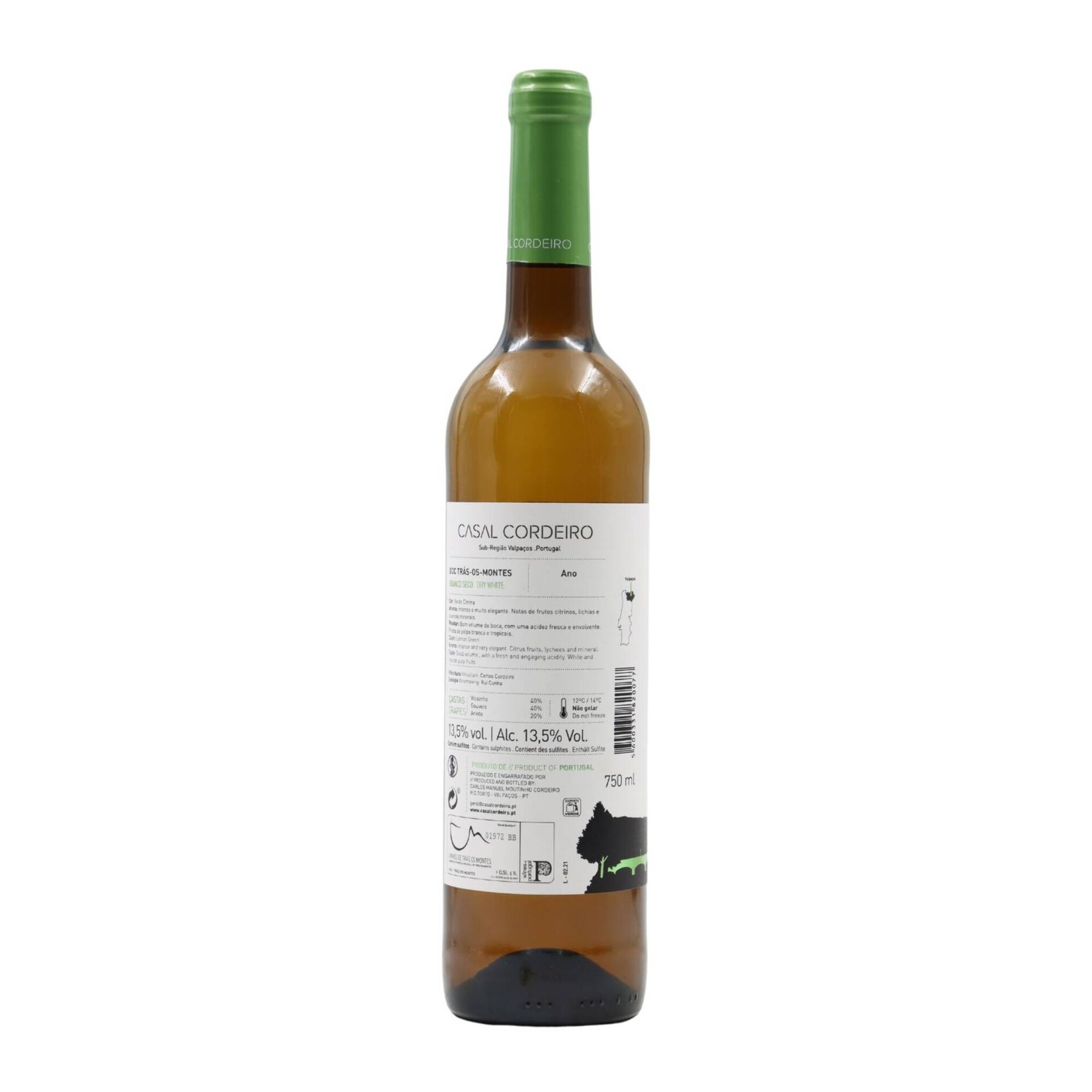 Casal Cordeiro Tr&aacute;s Os Montes Vinho Branco