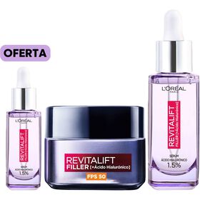Conjunto Creme de Dia e Sérum Revitalift Filler + Oferta Sérum 15 ml