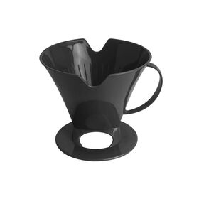 Filtro Caf&eacute; Pl&aacute;stico Preto Medley Kasa