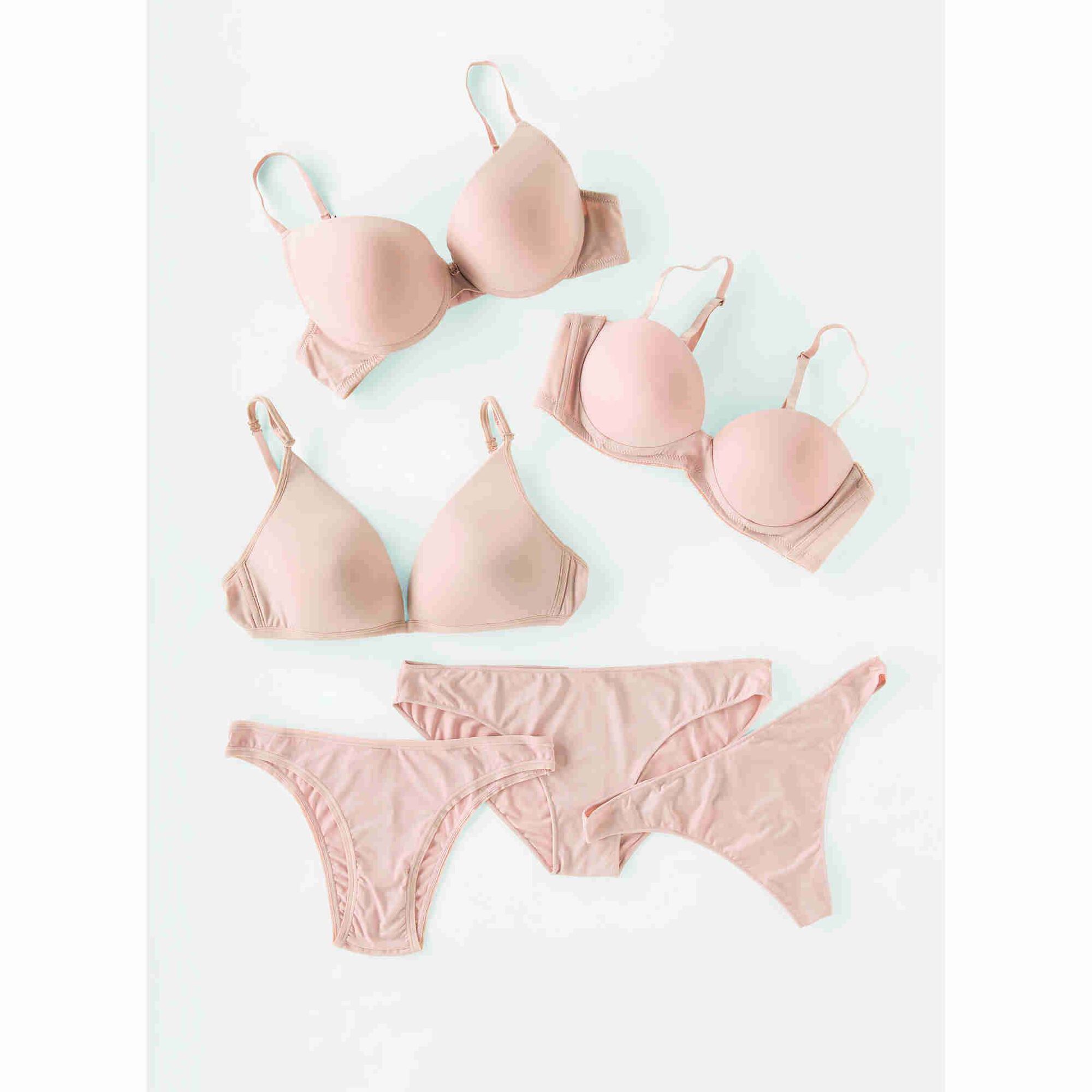 Cuecas Microfibra Taupe Mulher MO