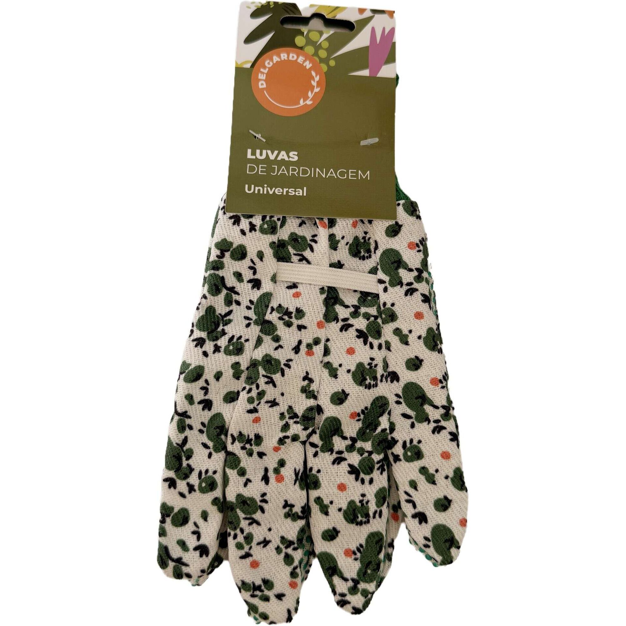 Conjunto 2 Luvas de Jardinagem Universais Flores Delgarden