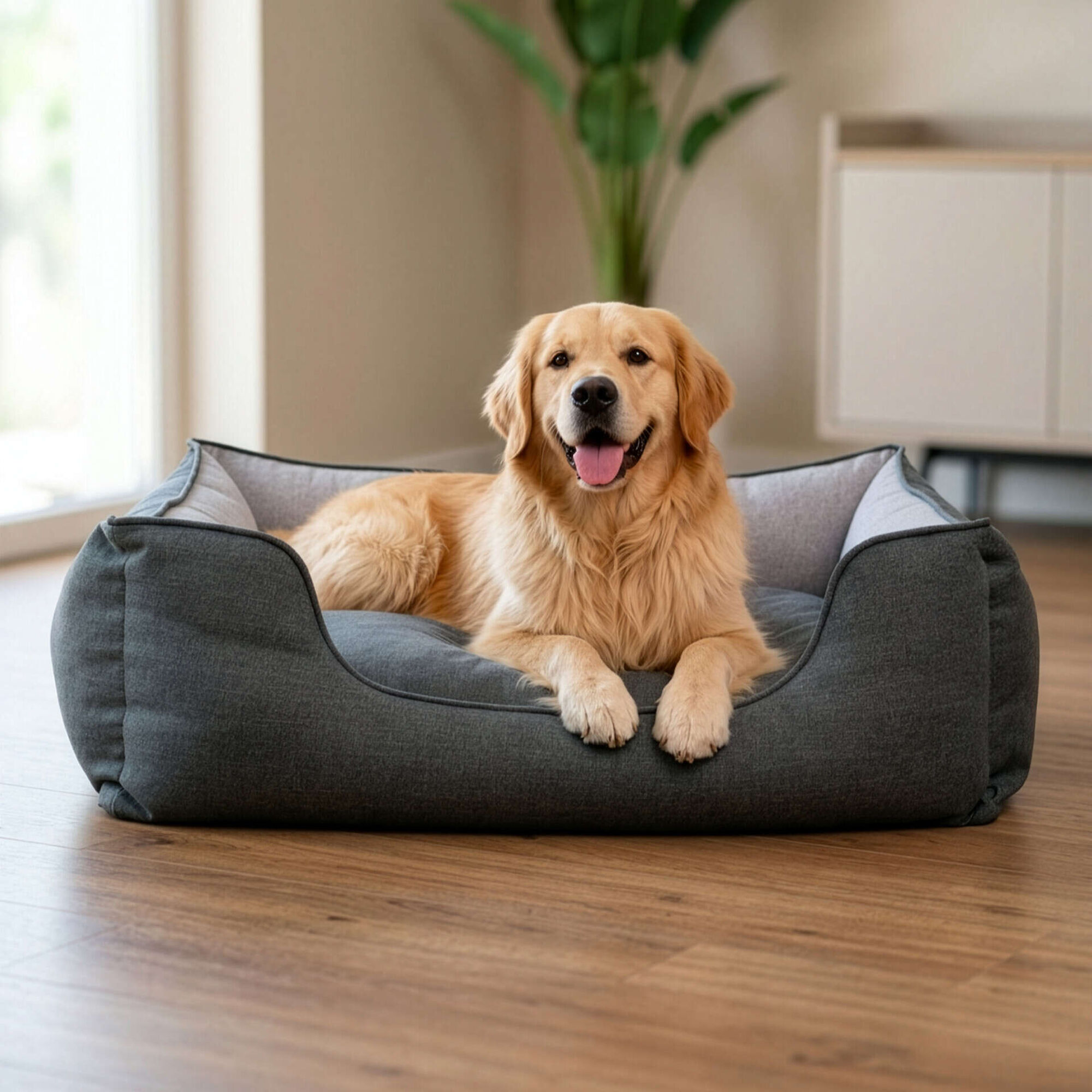Cama Cushy Cinza 80 cm Lupi Linx