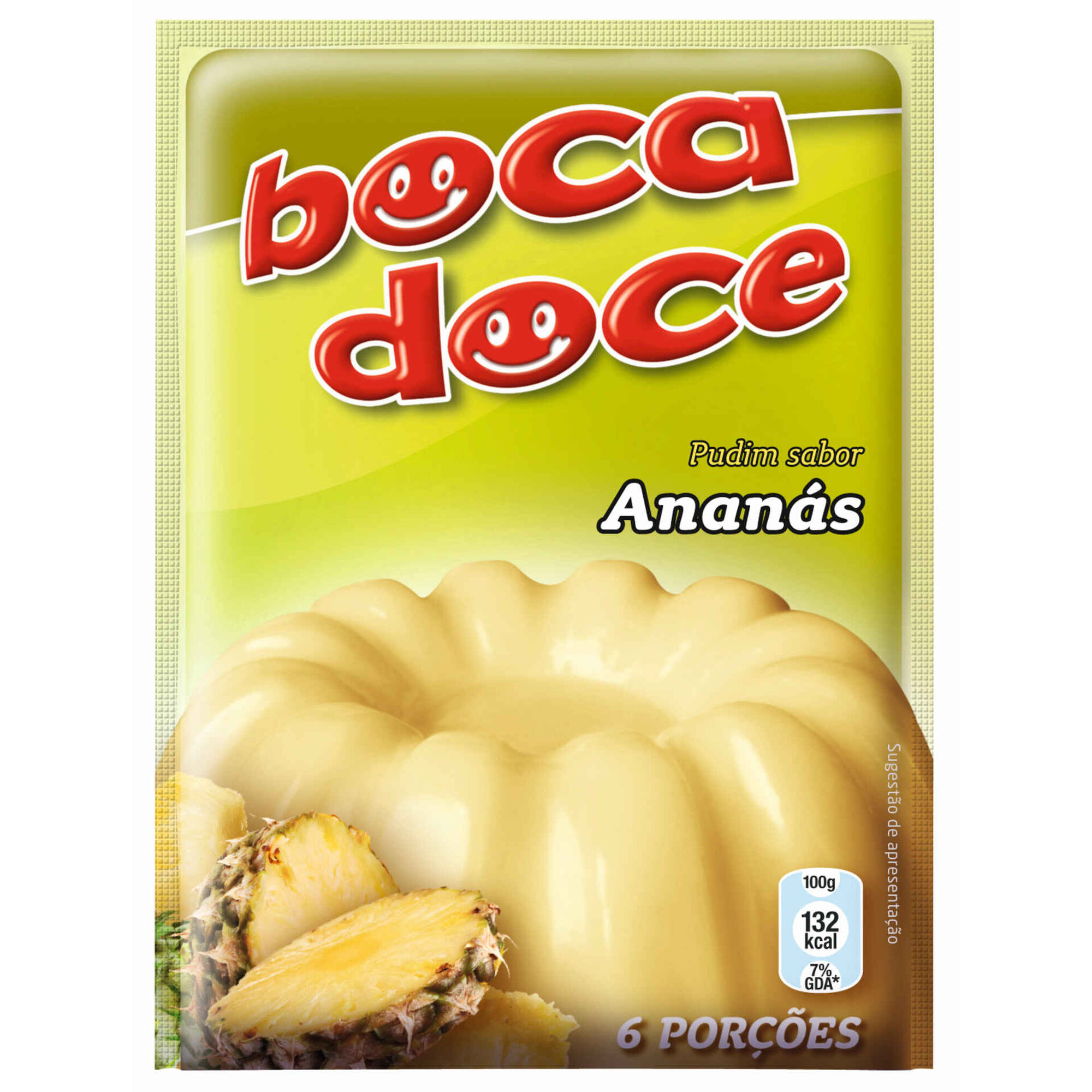Preparado para Pudim de Anan&aacute;s Boca Doce