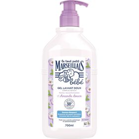 Gel de Banho Beb&eacute; Corpo e Cabelo Am&ecirc;ndoa Doce Le Petit Marseillais