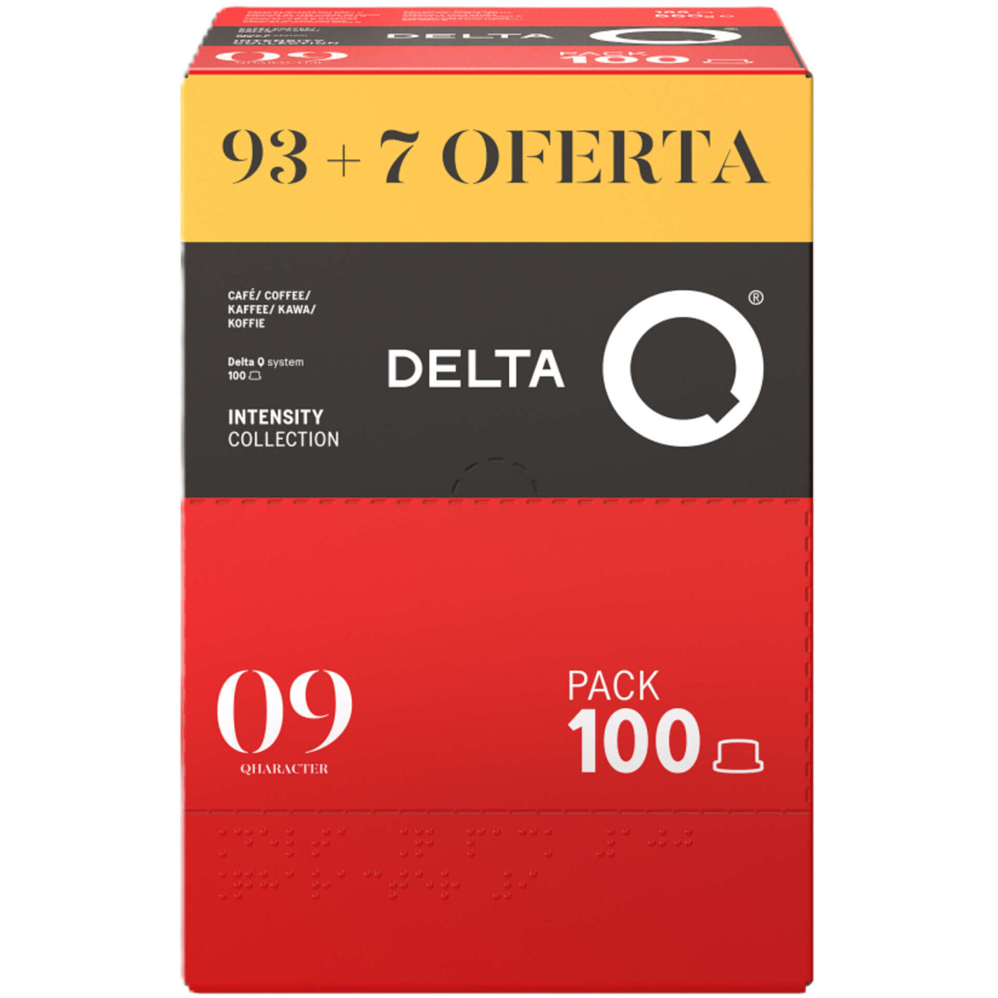 C&aacute;psulas de Caf&eacute; Qharacter Int 9  Delta Q