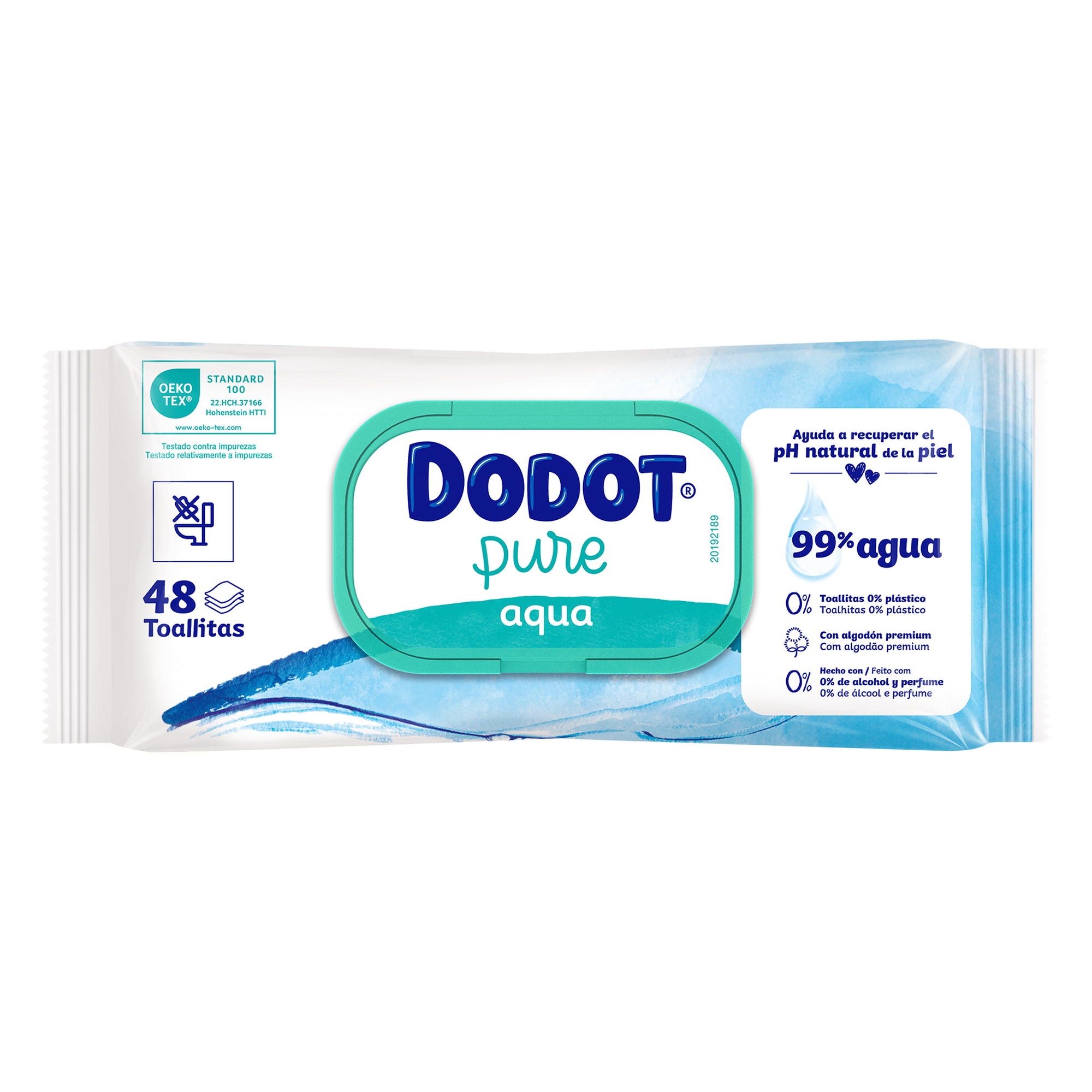 Toalhitas Bebé Aqua Pure, , hi-res