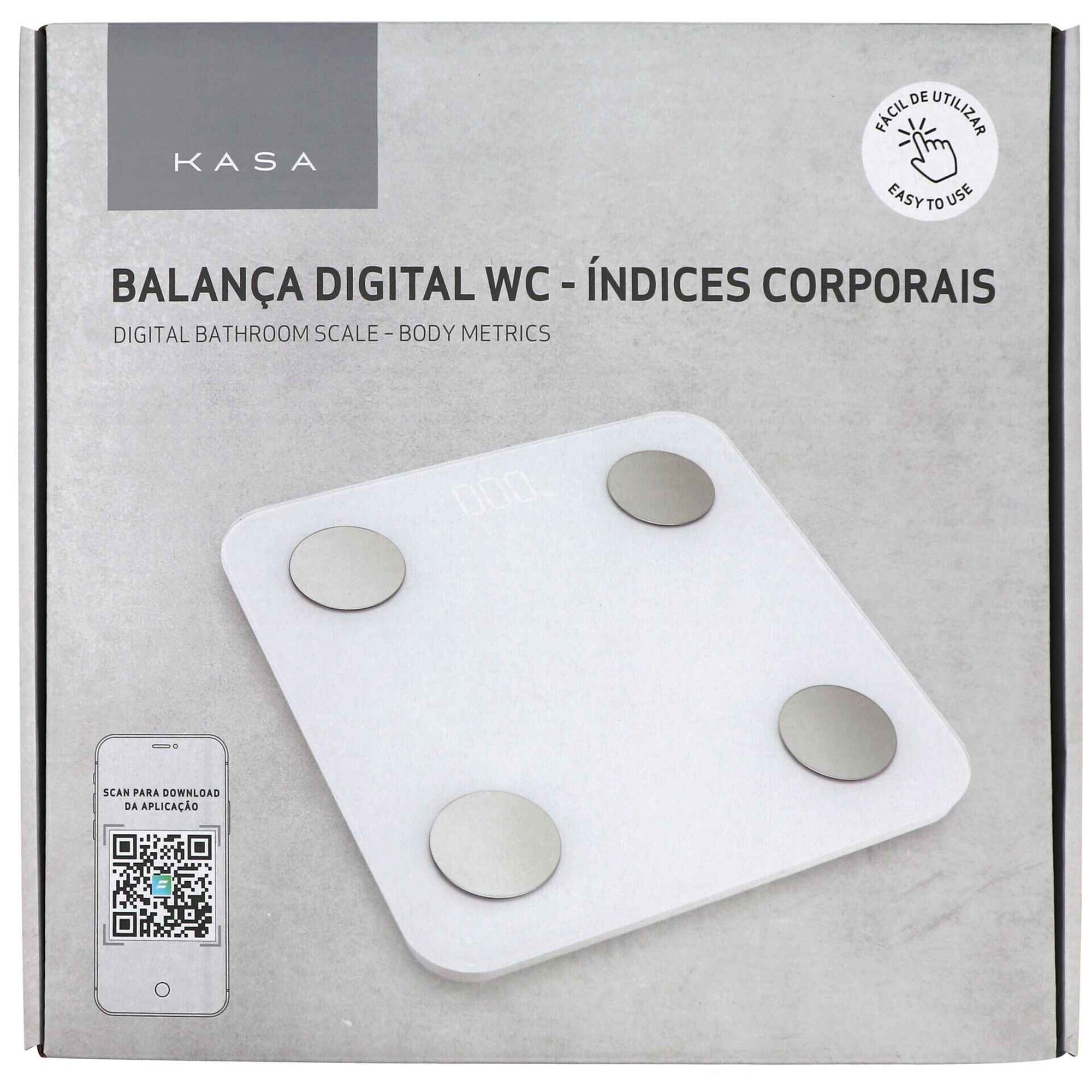 Balan&ccedil;a Digital &Iacute;ndices Corporais Kasa