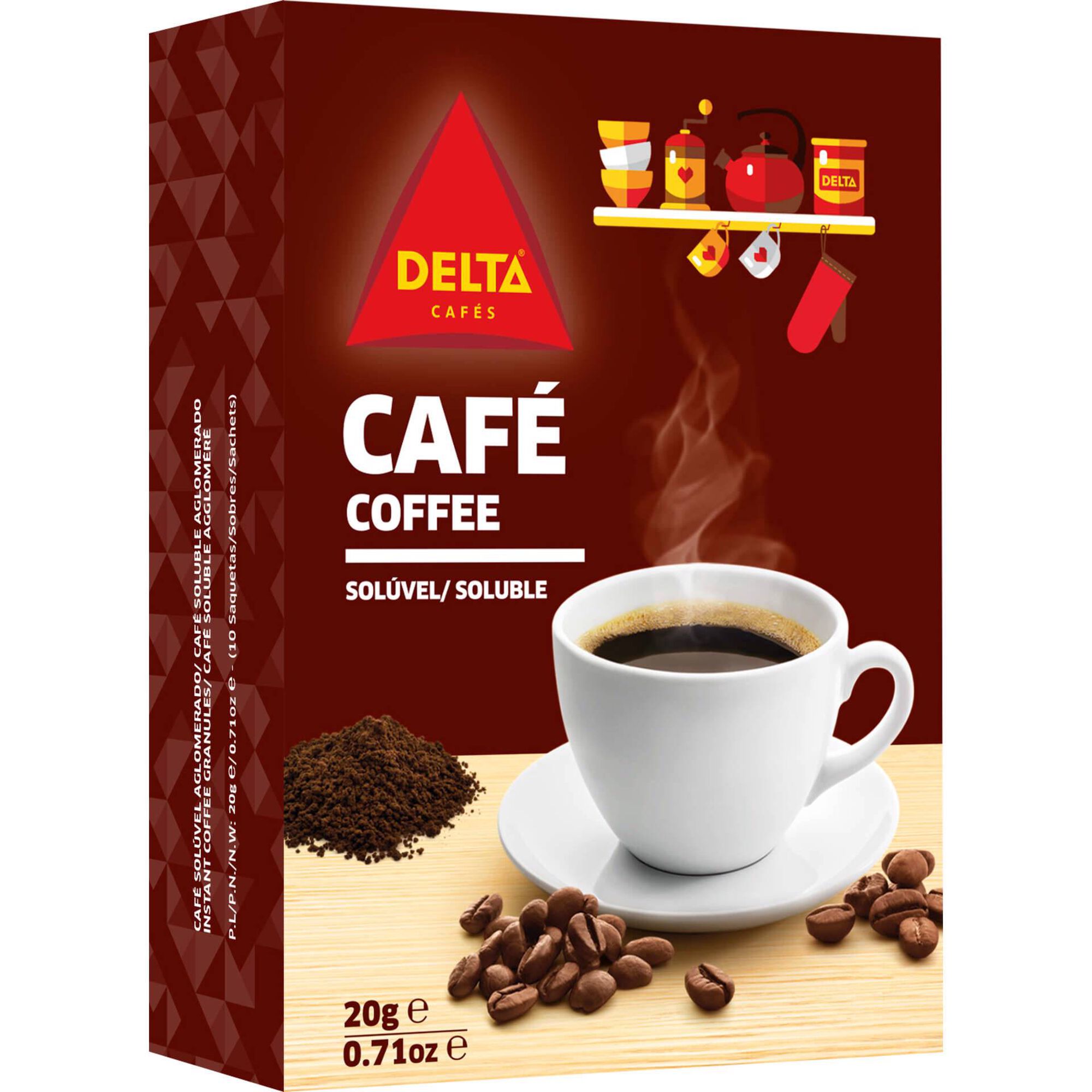Café Solúvel Saquetas Café Solúvel Saquetas