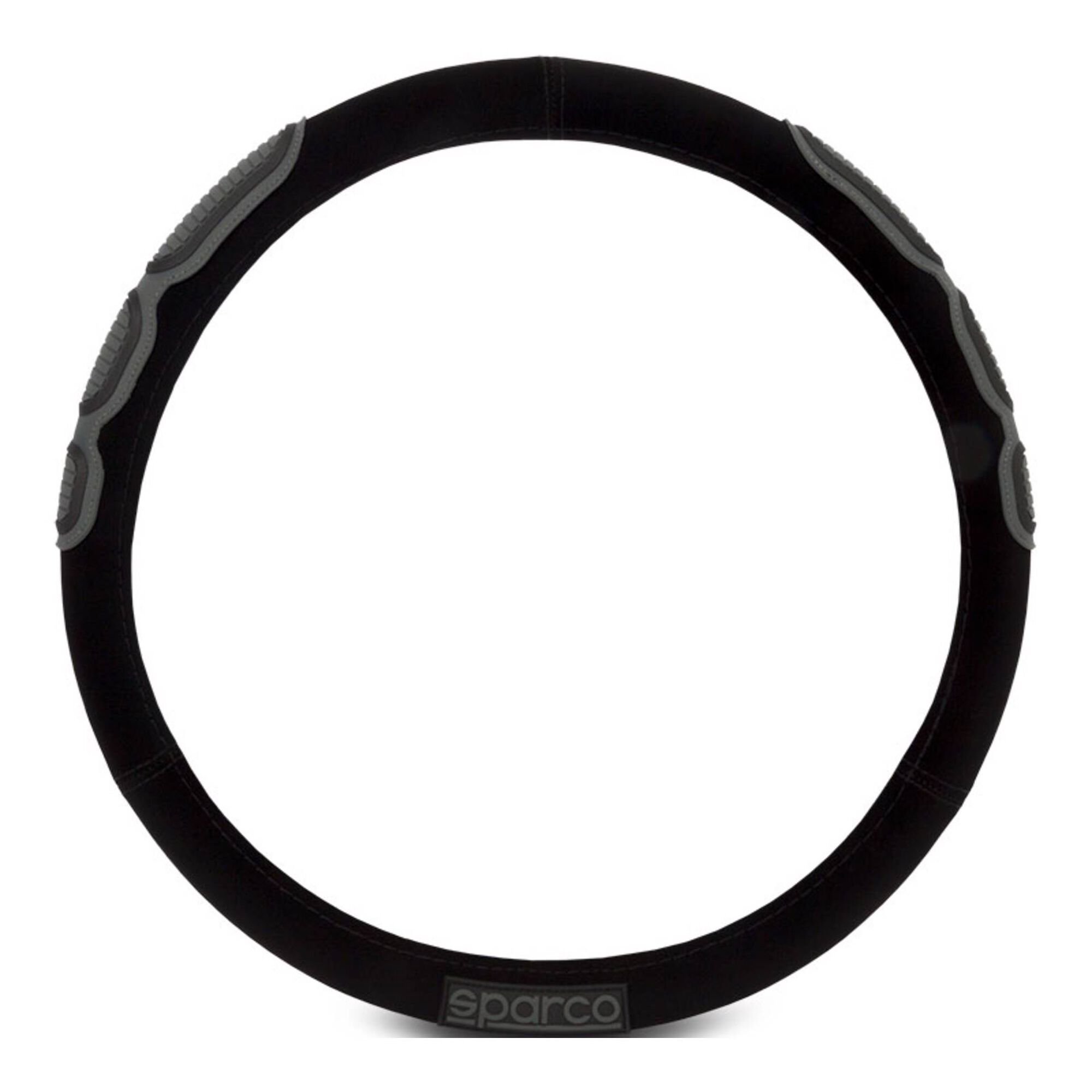 Capa de Volante Cinza/Preto