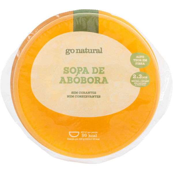 Sopa de Abóbora Go Natural