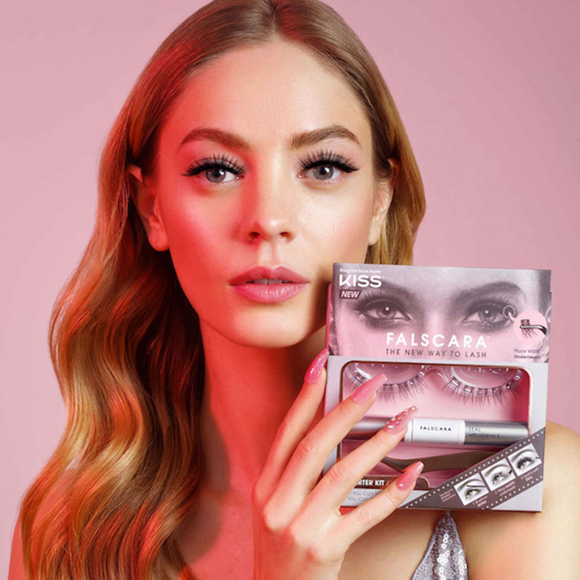 Kit Falscara Starter Pestanas Falsas