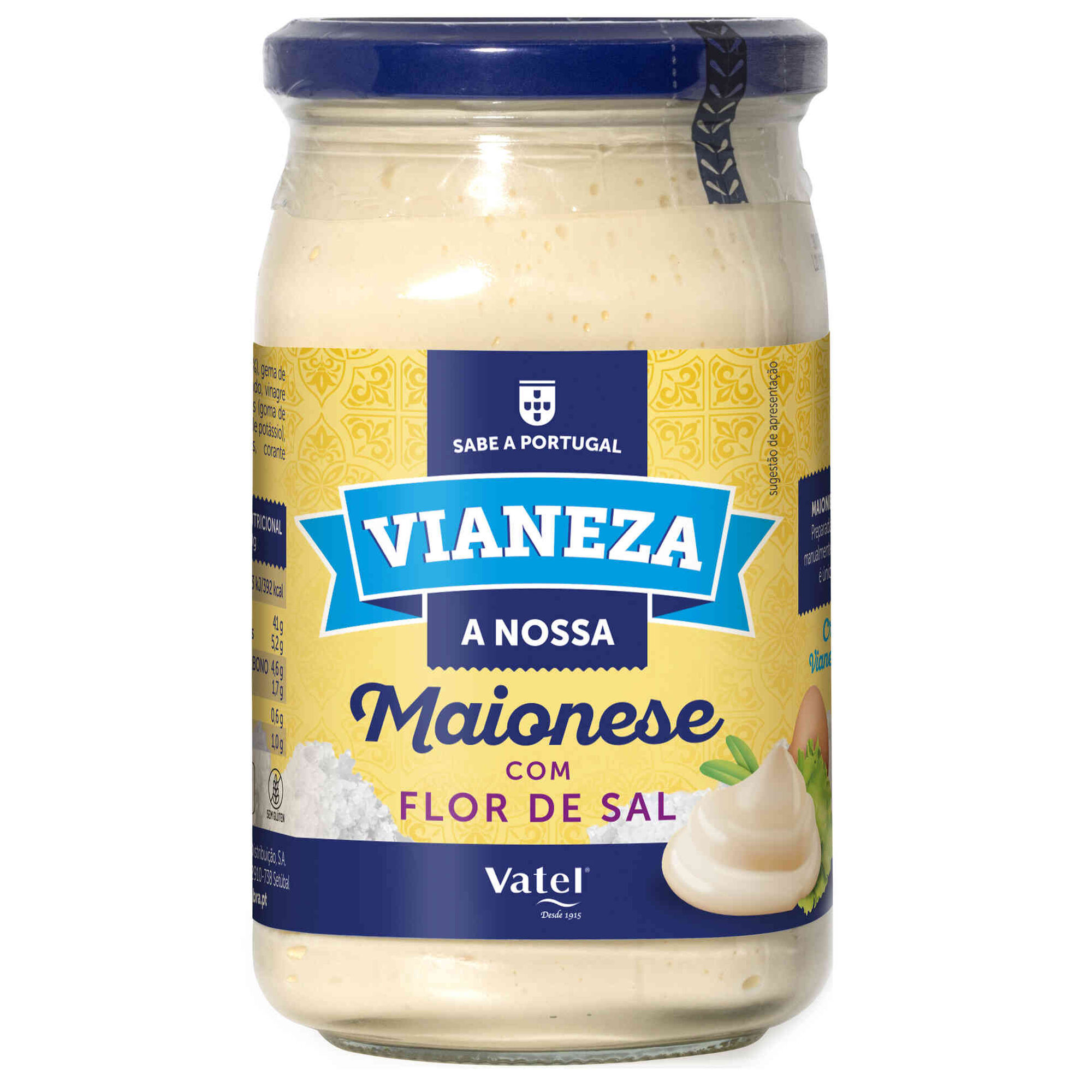 Maionese com Flor de Sal em Vidro
