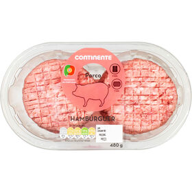Hambúrguer de Porco Hambúrguer de Porco
