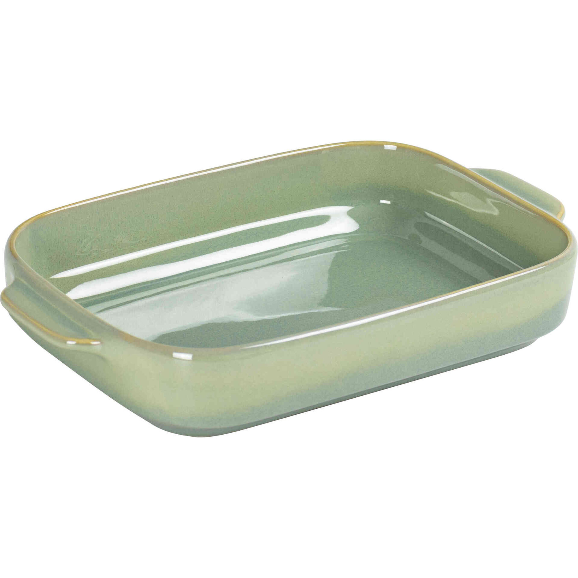 Assadeira Retangular Reativo 27x17cm Verde Kasa
