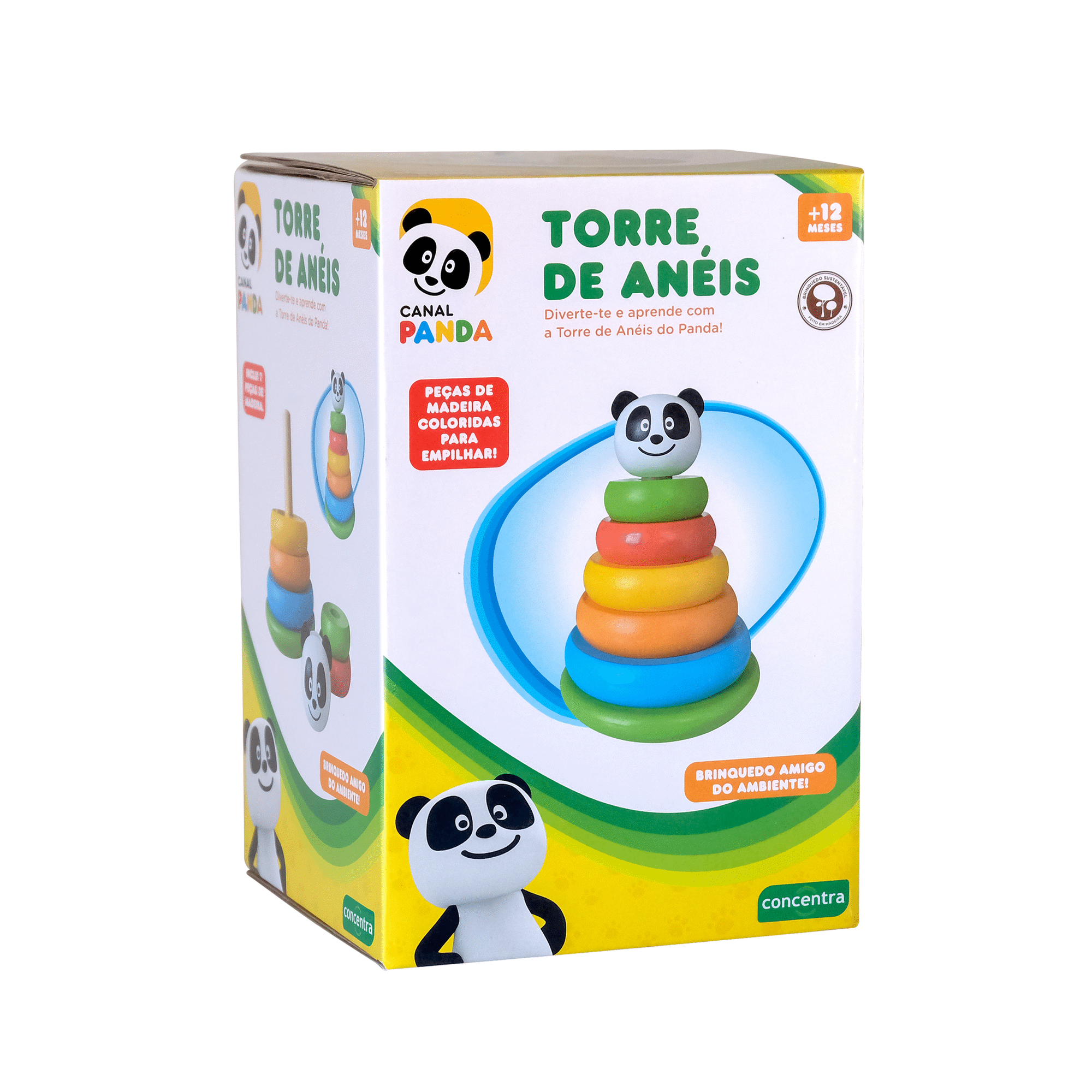 Torre de Anéis Madeira