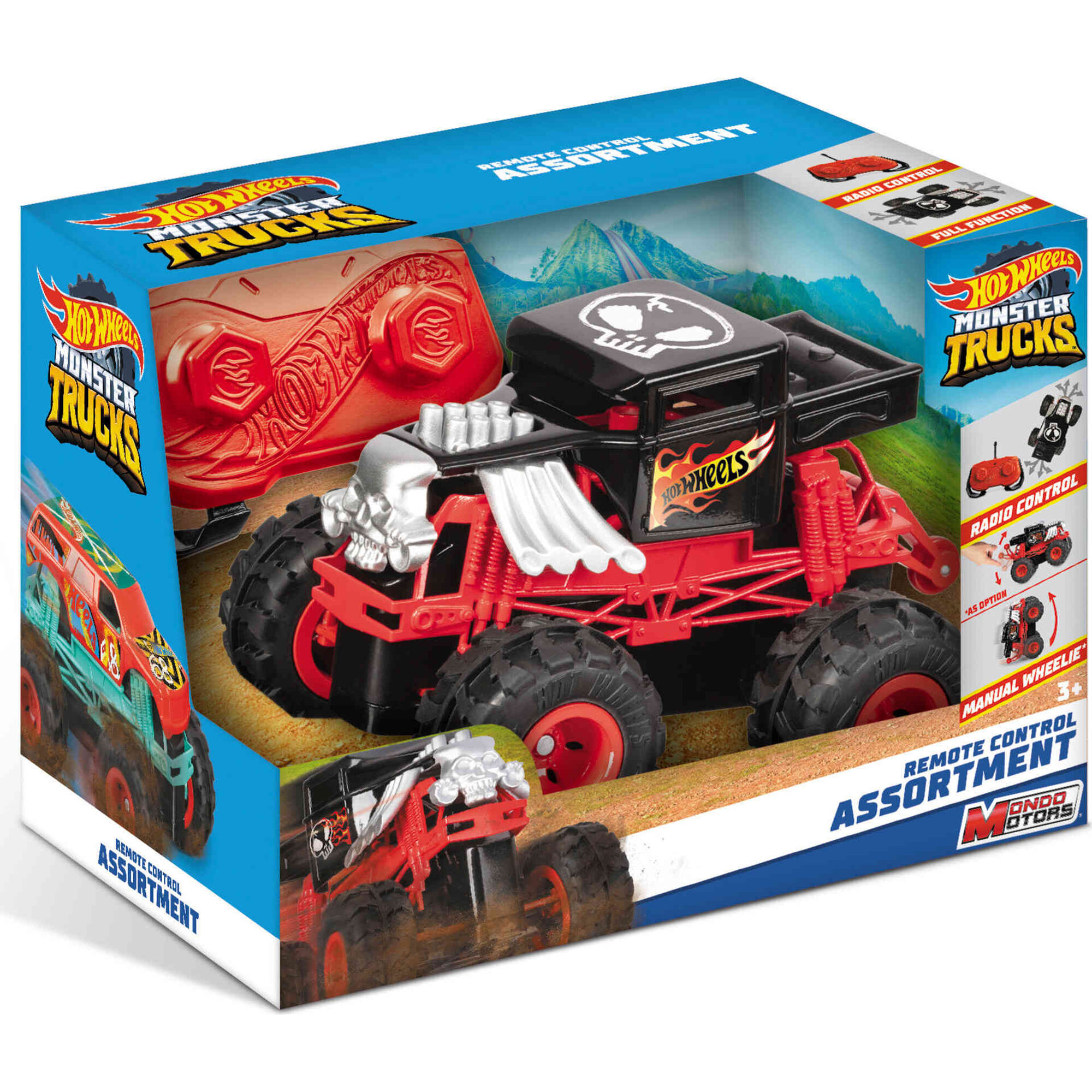 Hot Wheels - Carro Telecomandado Mini Monster Truck