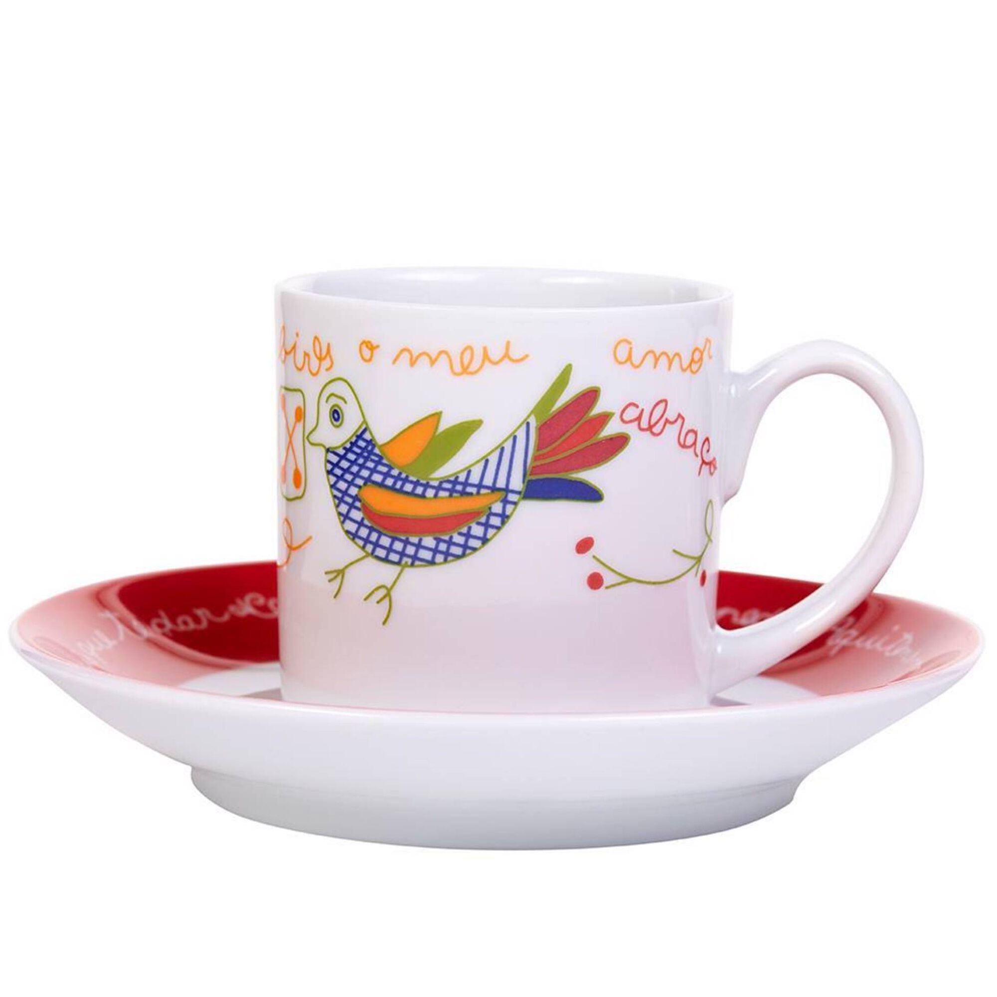 Serviço Café 6 Chávenas Brancas Inês Serviço Café 6 Chávenas Brancas Inês