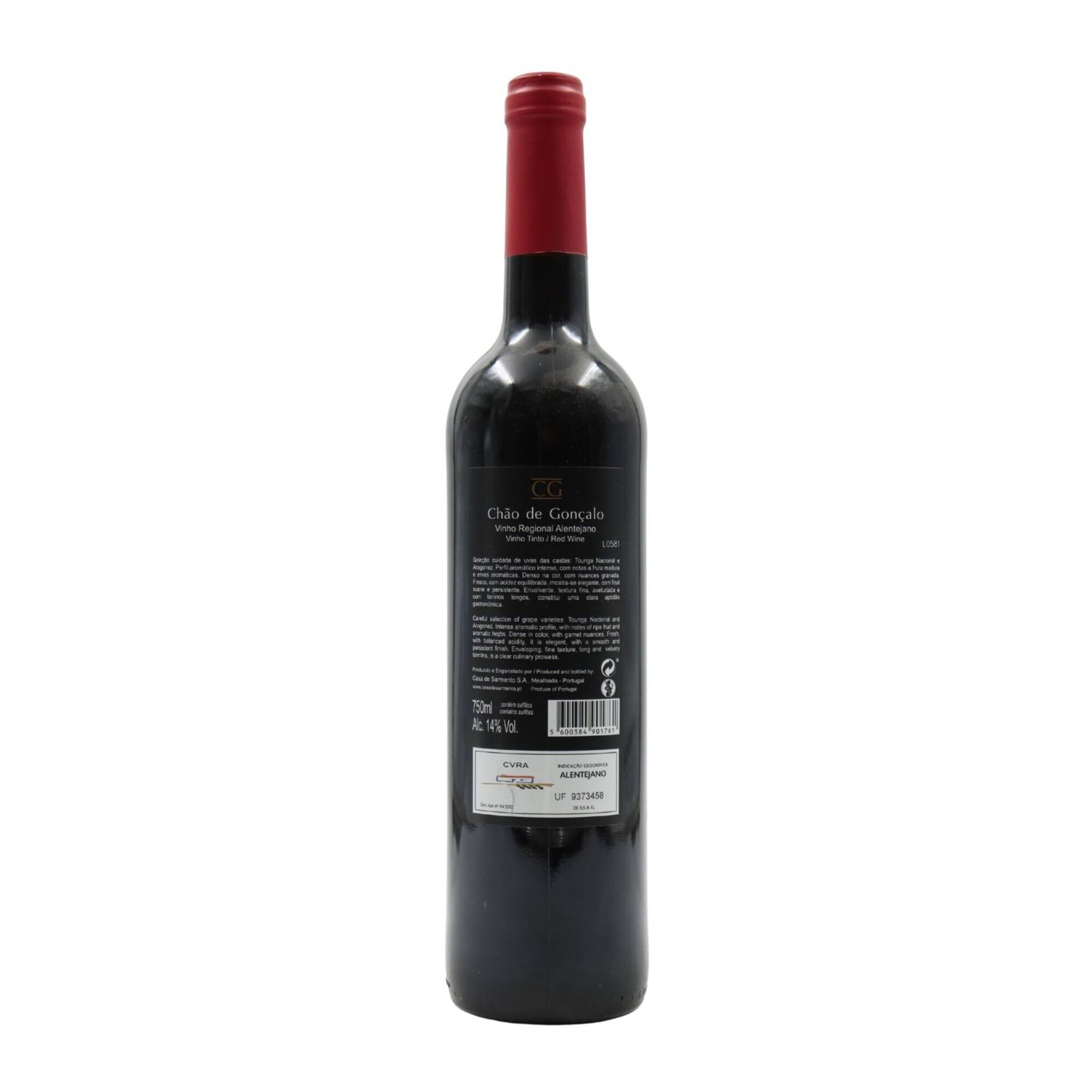 Ch&atilde;o De S&atilde;o Gon&ccedil;alo Alentejano Vinho Tinto