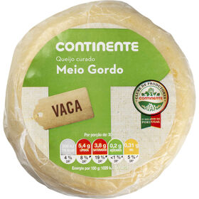 Queijo de Vaca Curado Meio Gordo