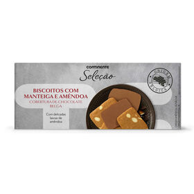 Biscoitos de Amêndoa e Chocolate