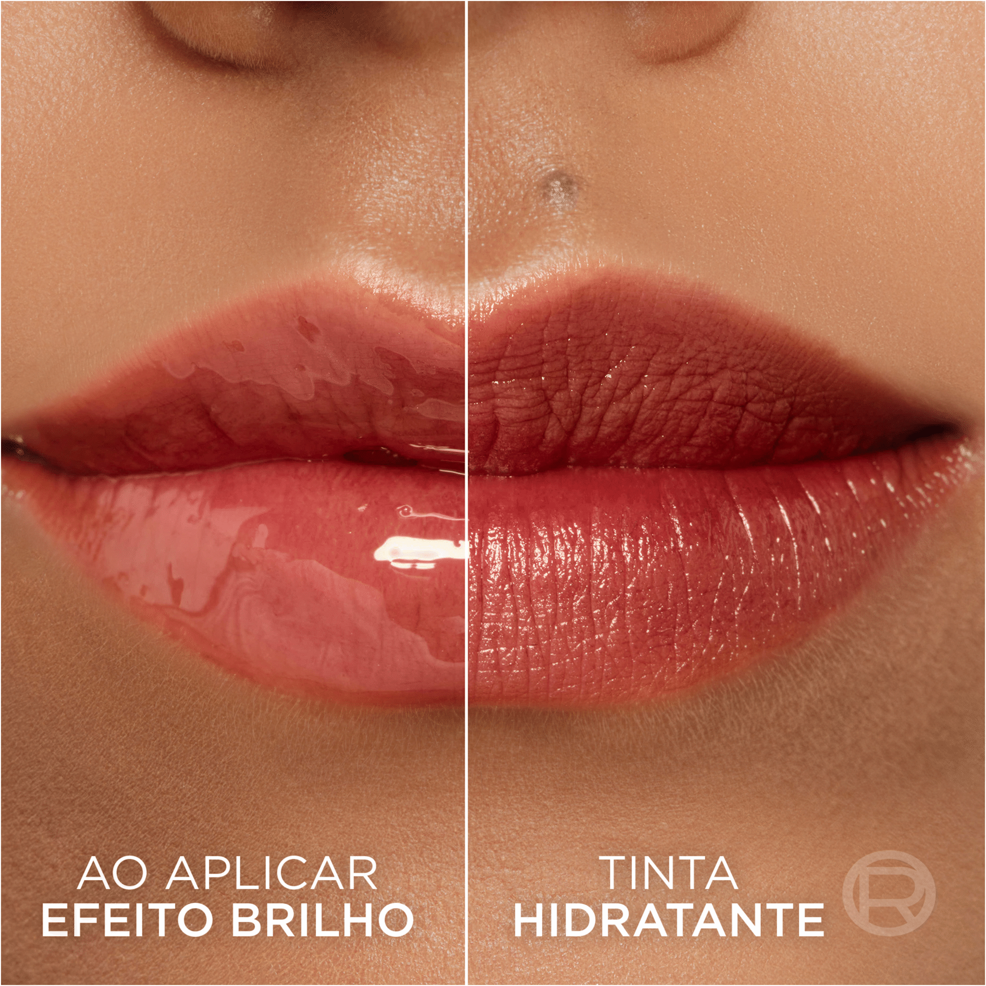 Batom L&iacute;quido Hyaluron Tint Nude Espresso 580 L'Or&eacute;al Paris