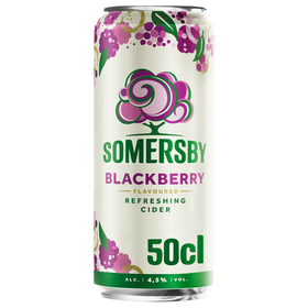 Sidra em Lata com &Aacute;lcool Blackberry Somersby