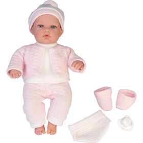Elegance Crying Baby Rosa 33cm
