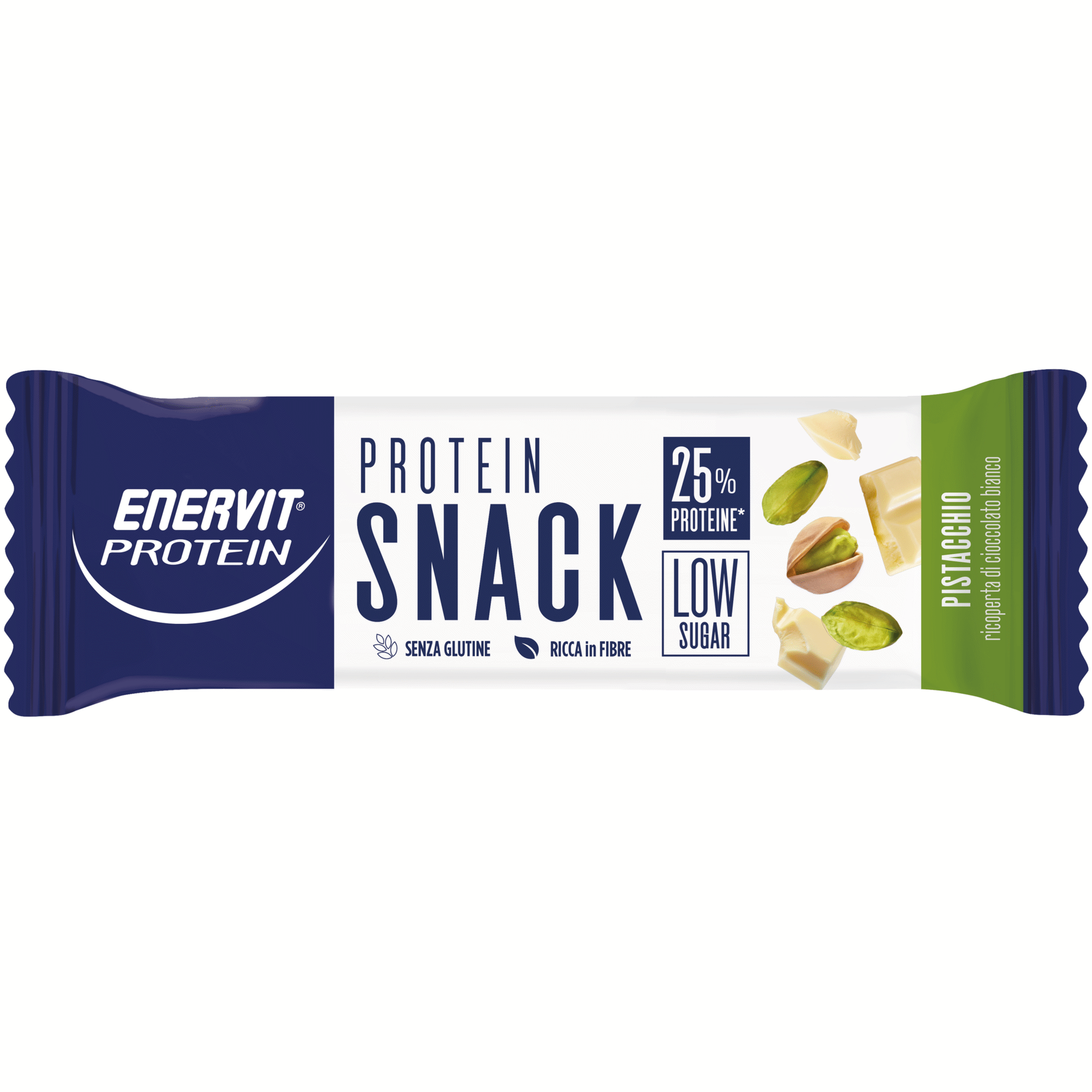 Snack Proteína Pistácio e Chocolate Branco sem Glúten