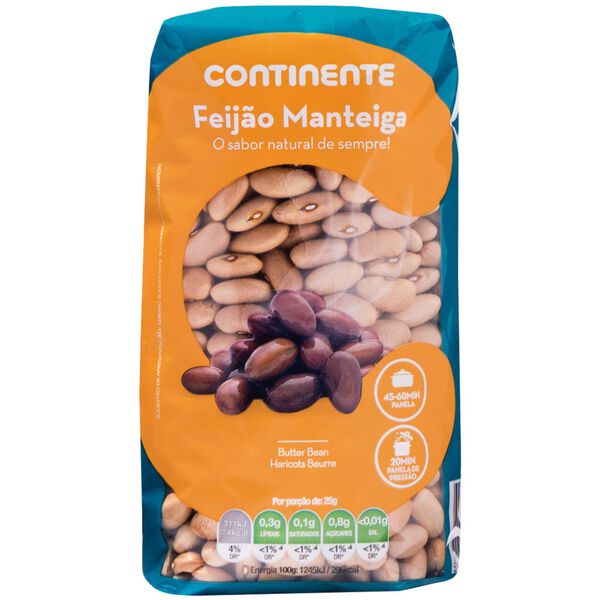 Feijão Manteiga Continente