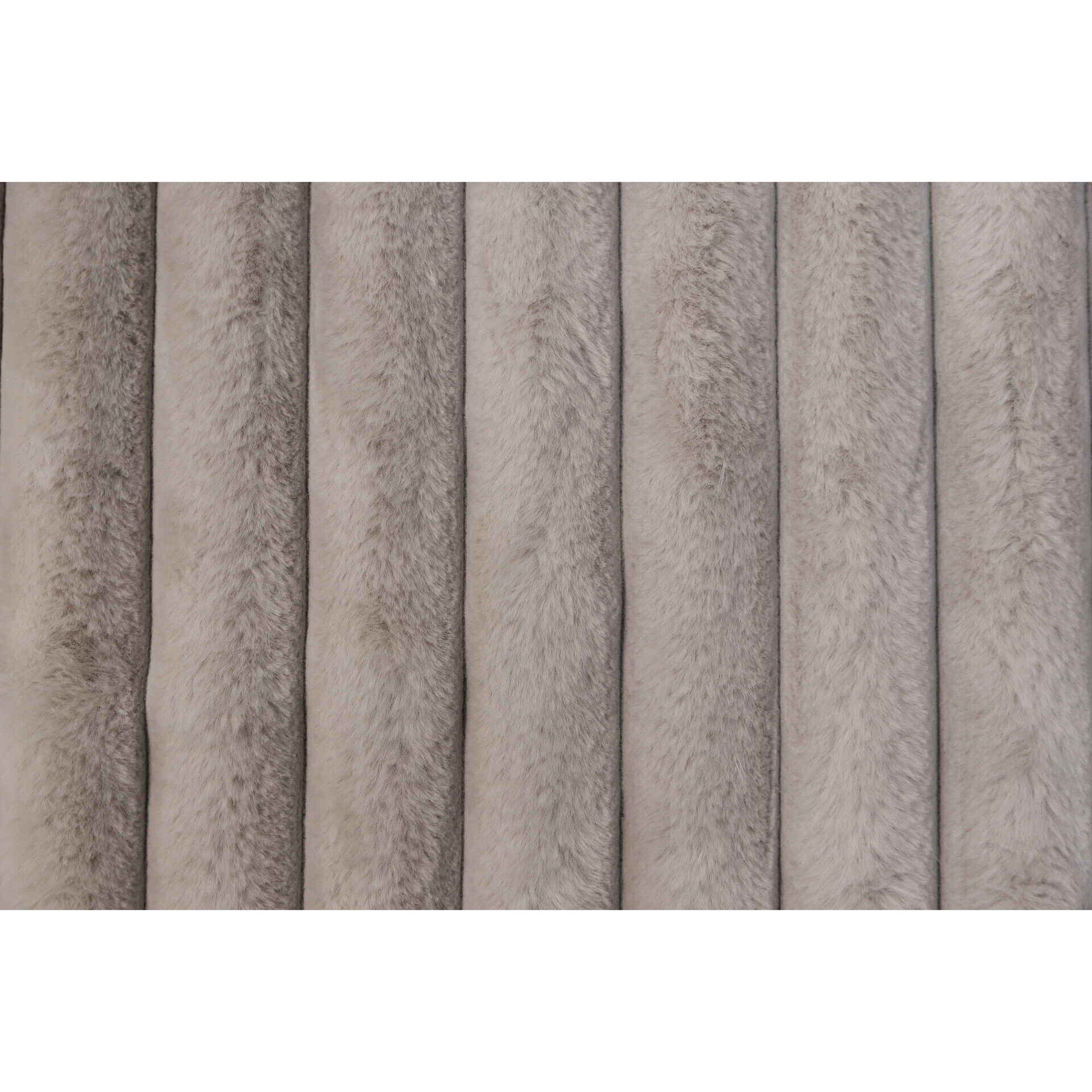 Manta Canelada Taupe 130x160cm