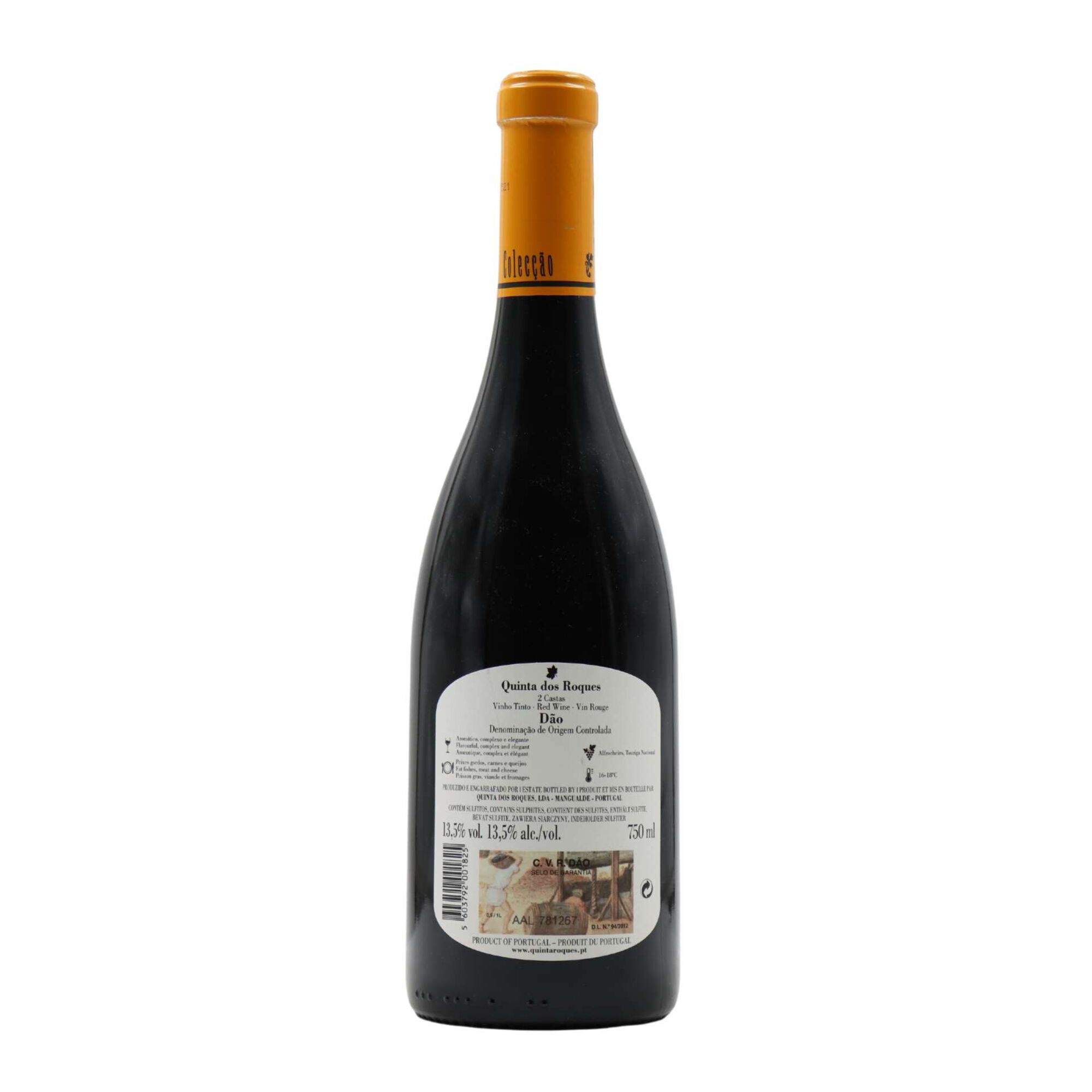 Quinta Dos Roques Duas Castas D&atilde;o Vinho Tinto