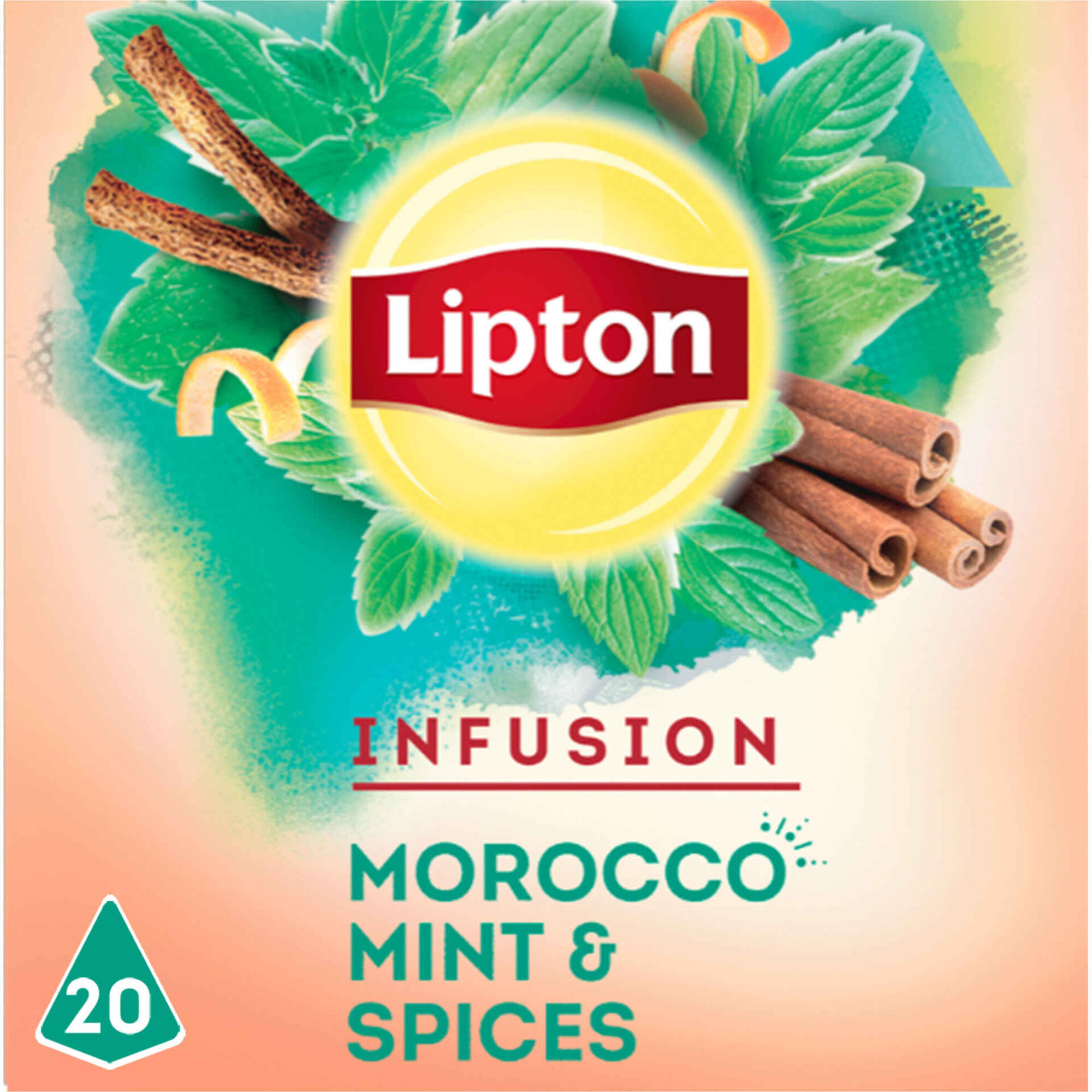 Infusão Menta e Especiarias Morroco Pyramid Saquetas