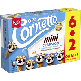 Gelado Mini Cone Cl&aacute;ssico Cornetto