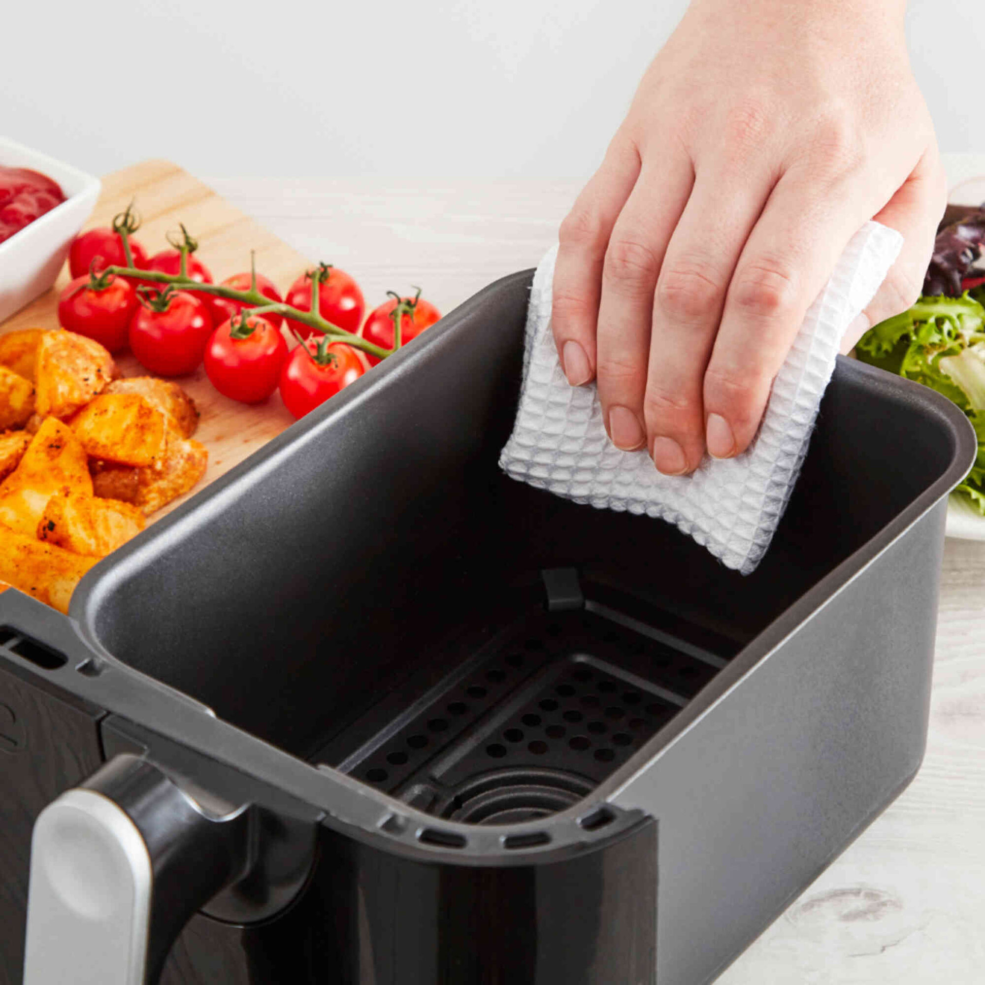 Fritadeira sem &Oacute;leo Dupla 4,5L e 4,5L Bazar&atilde;o
