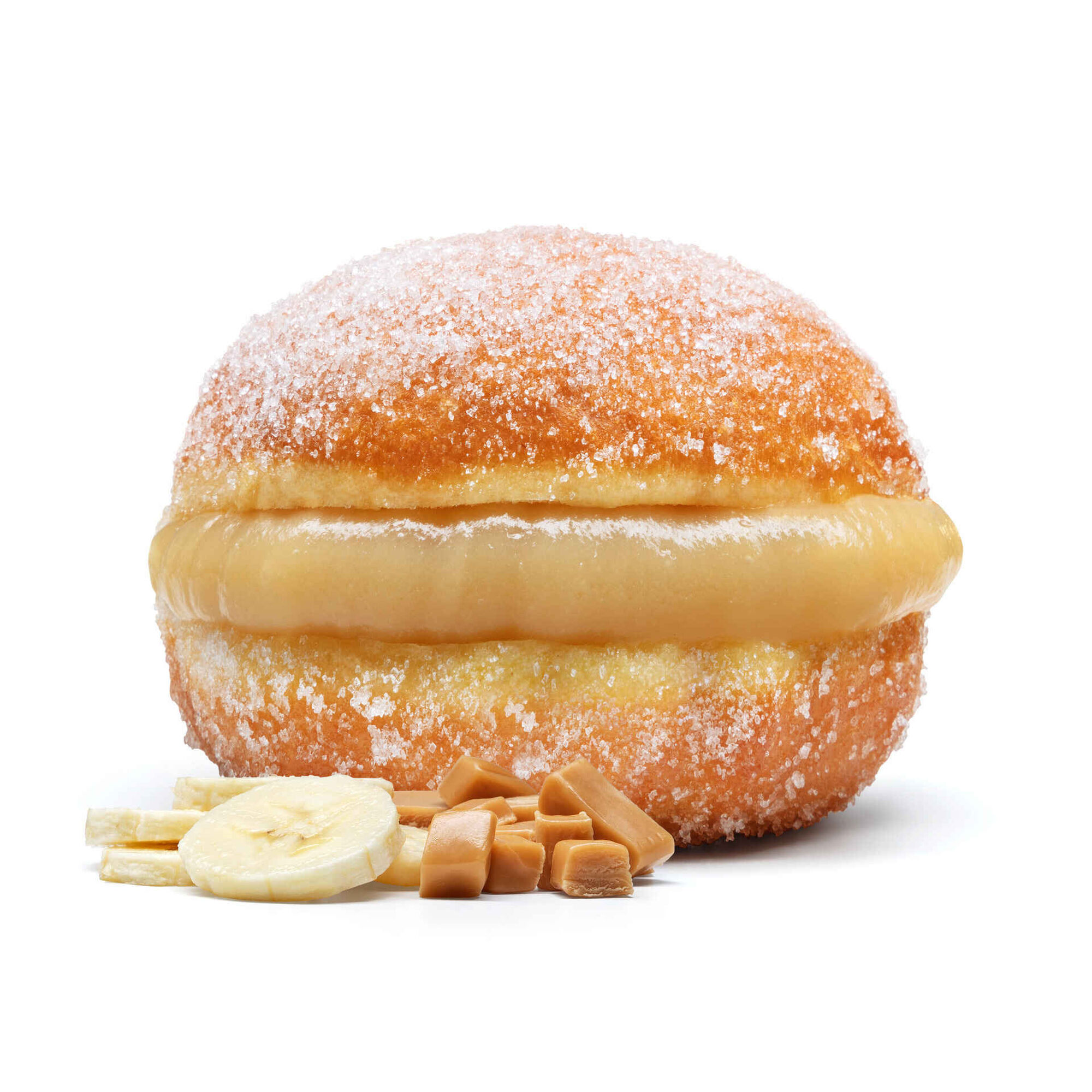 Bola de Berlim Banoffee Continente