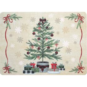 Individual 40x30cm Árvore Natal