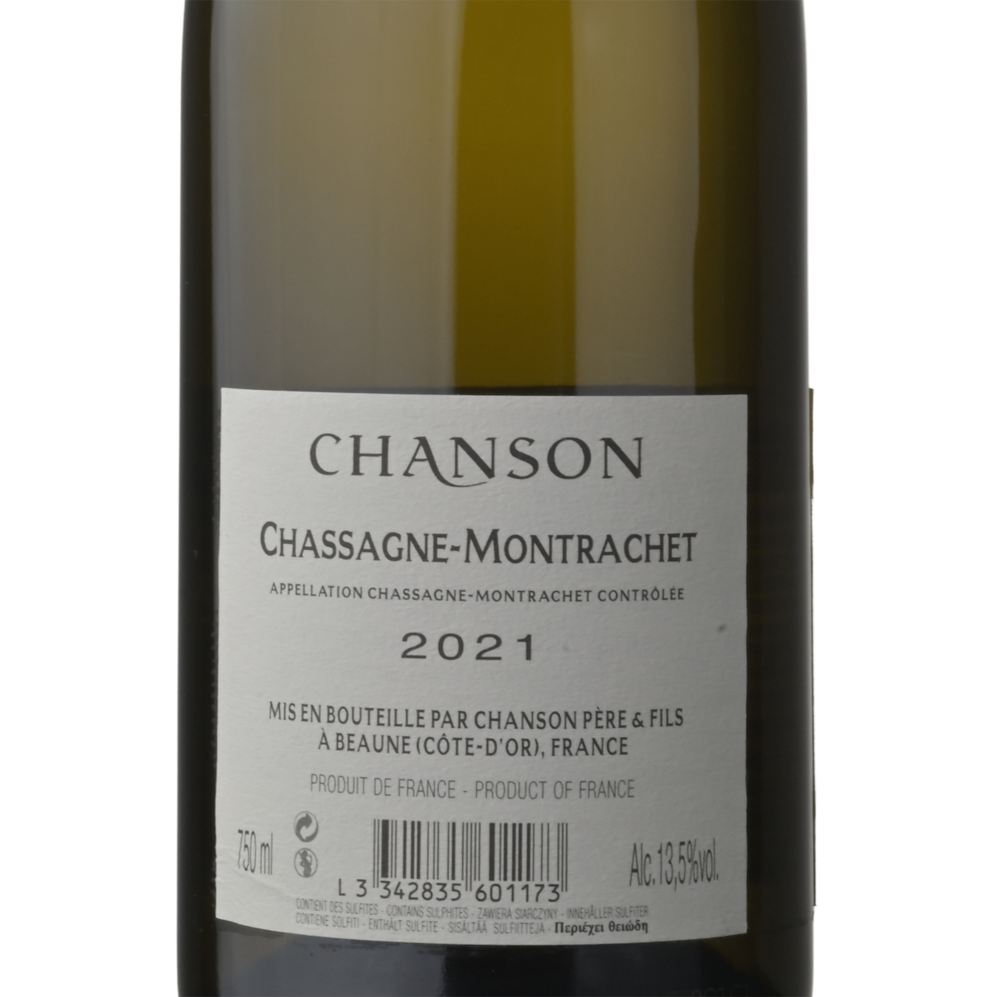 Chanson Chassagne Montrachet Vinho Branco
