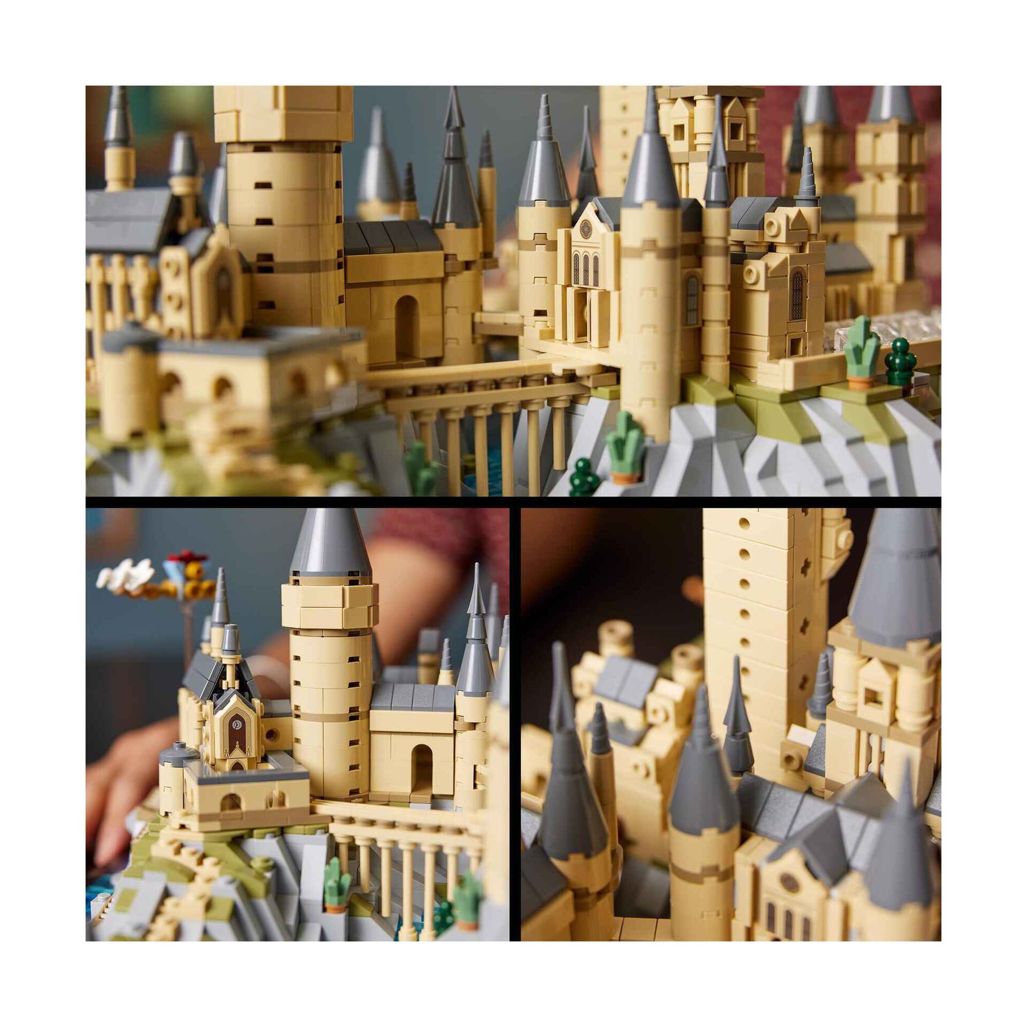 O Castelo e os Campos de Hogwarts - 76419